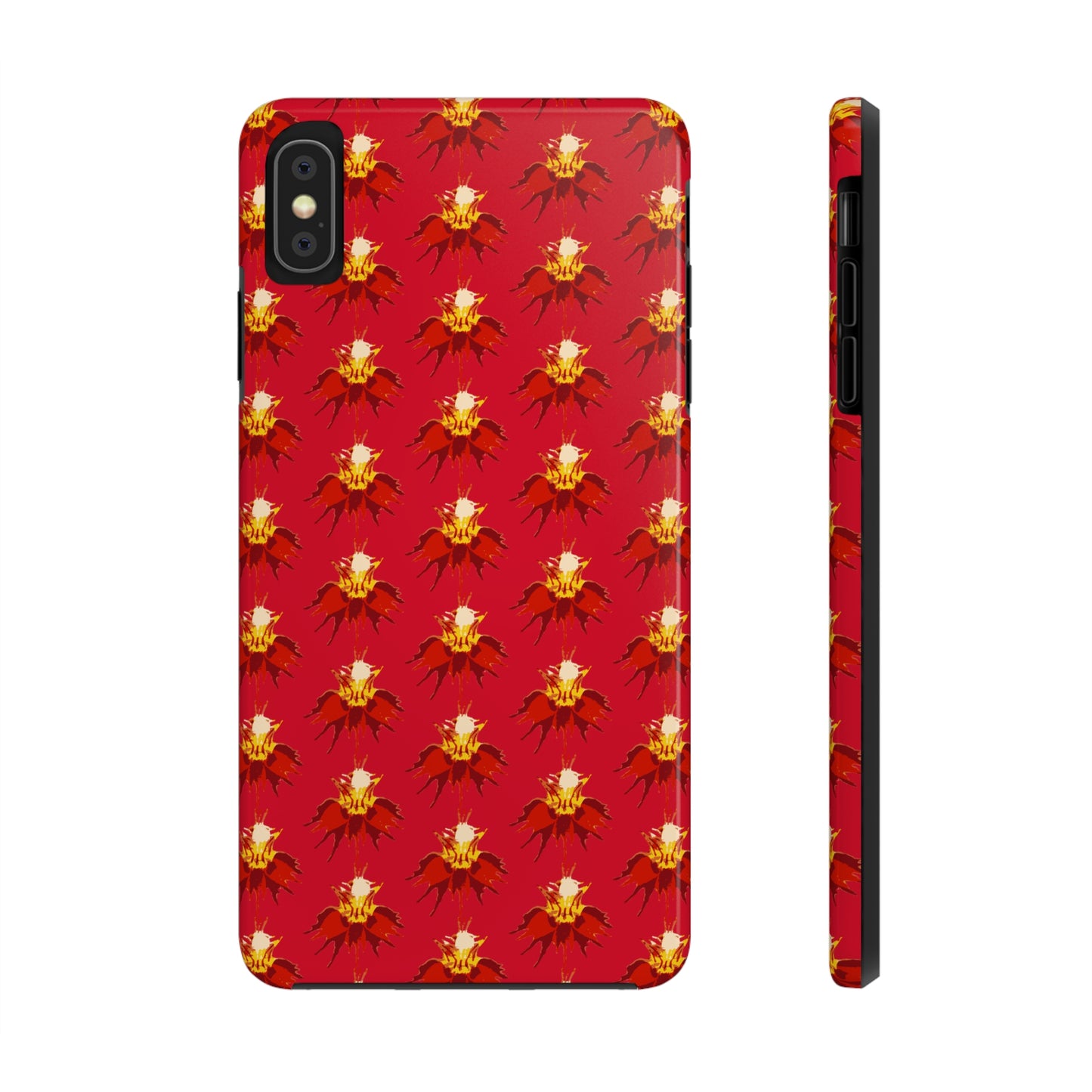 Orchid Sepal Red Tough Phone Case