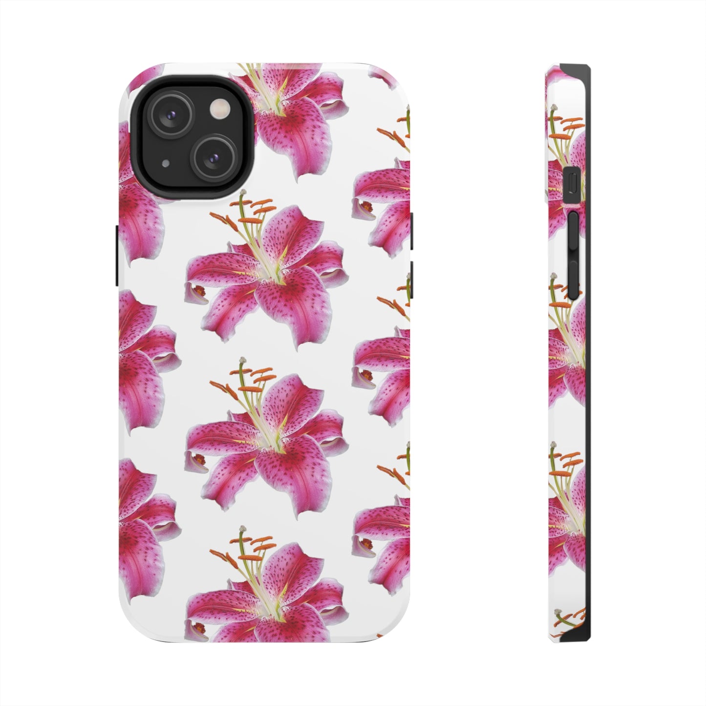 Stargazer Lily White Tough Phone Case