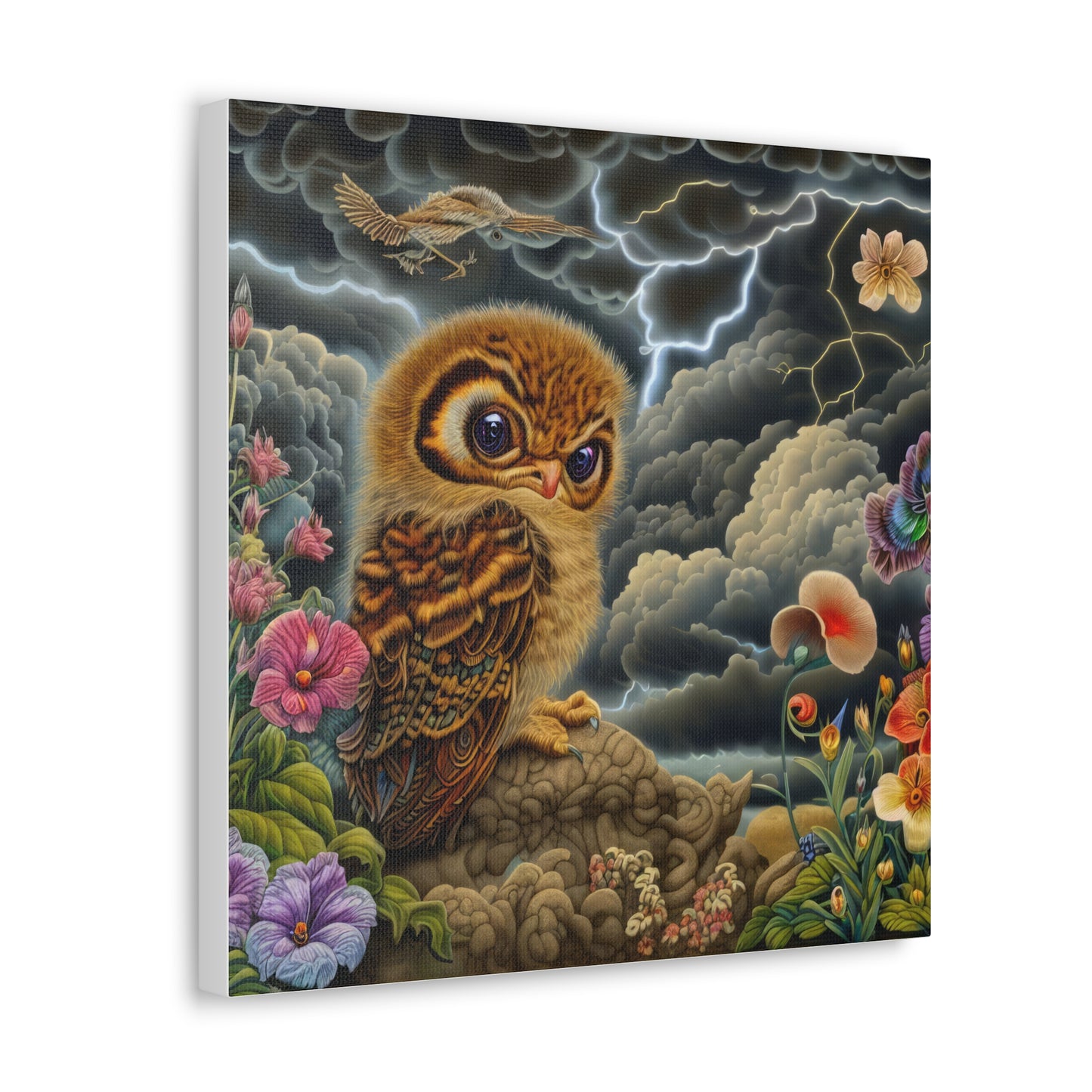 Achilles Owl - Canvas Wall Art