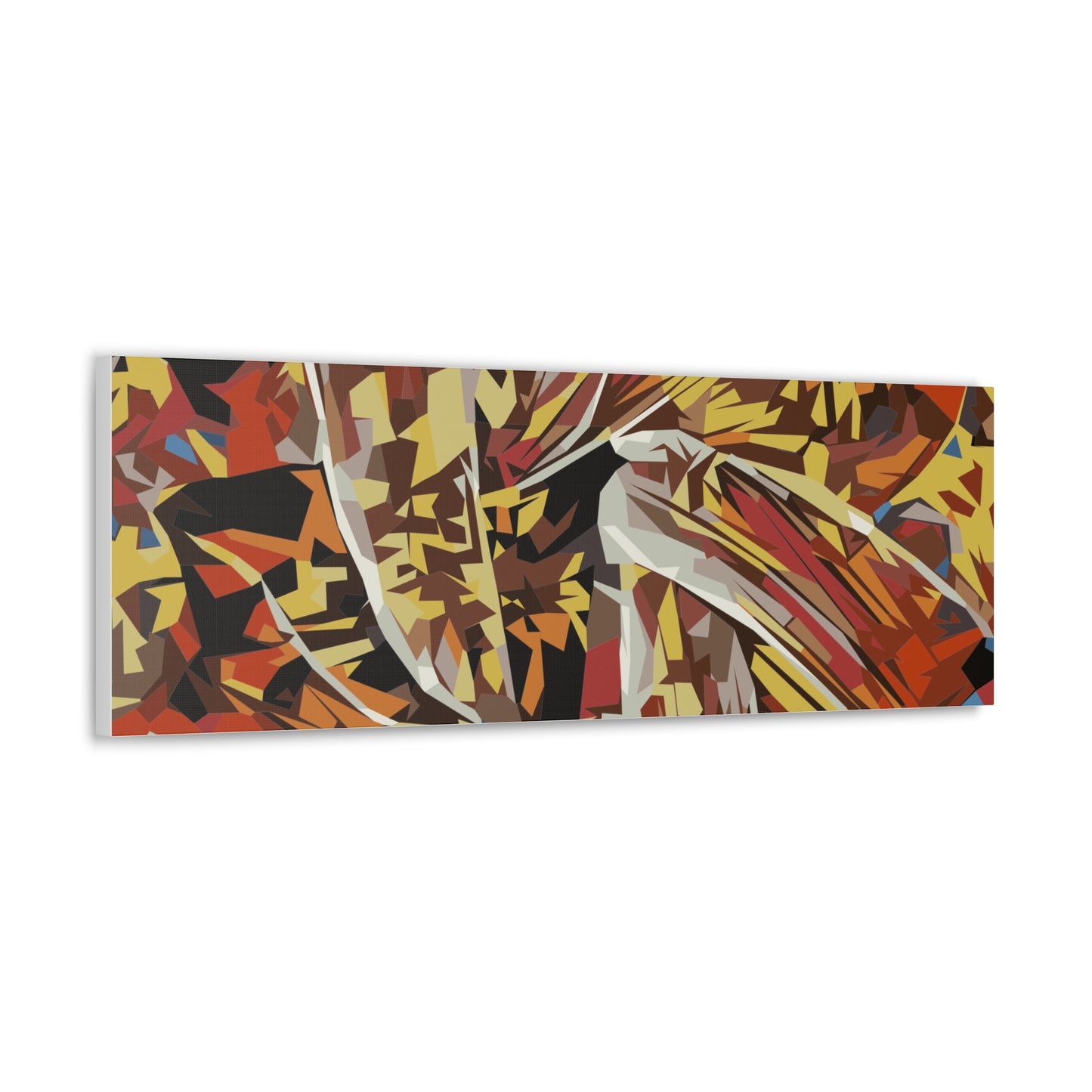 Abstract Floral Fiesta Canvas Gallery Wraps