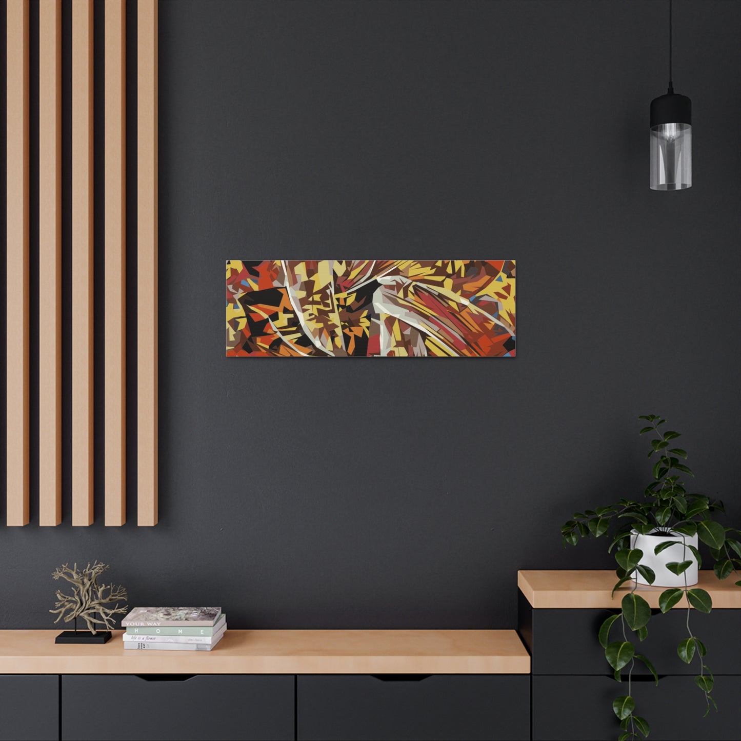 Abstract Floral Fiesta Canvas Gallery Wraps