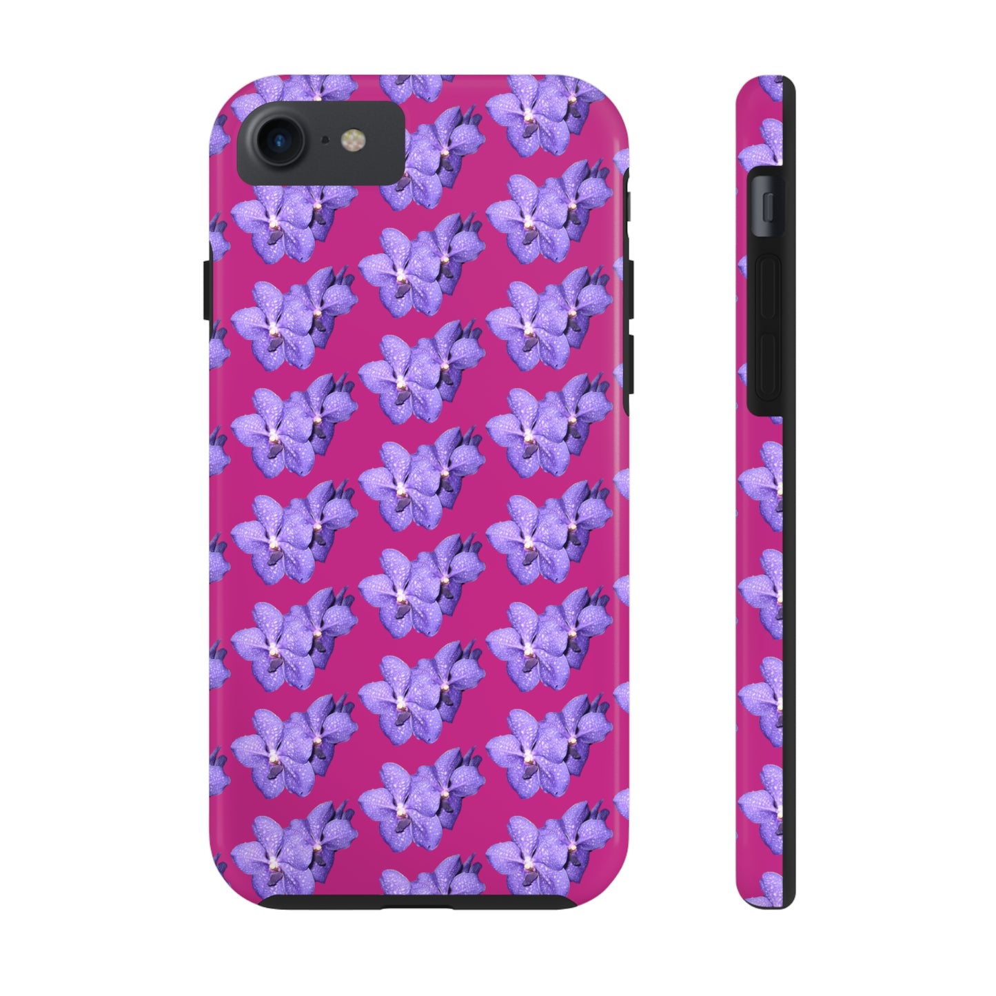 Blue Orchid Pink Tough Phone Case