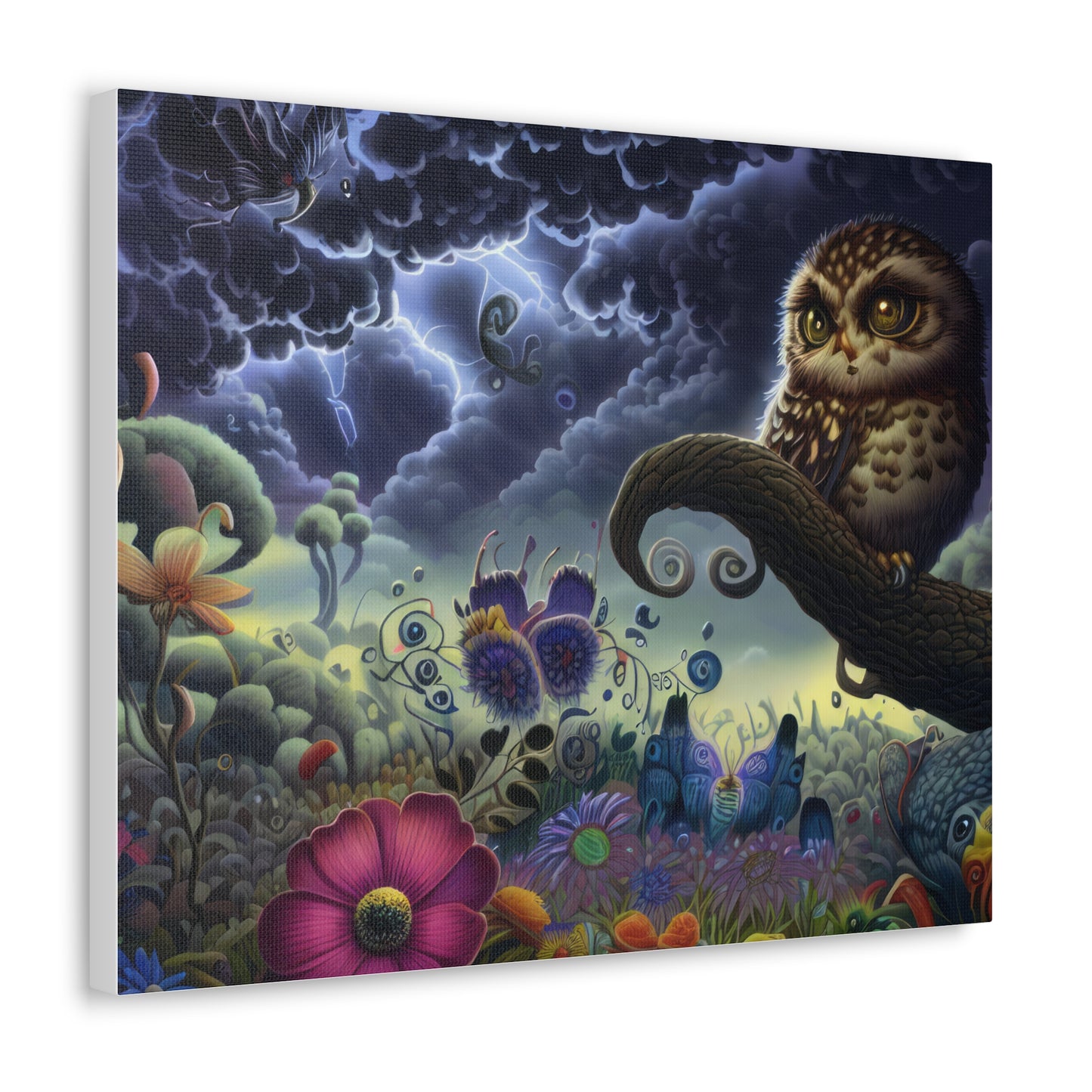 Adonis Owl - Canvas Wall Art