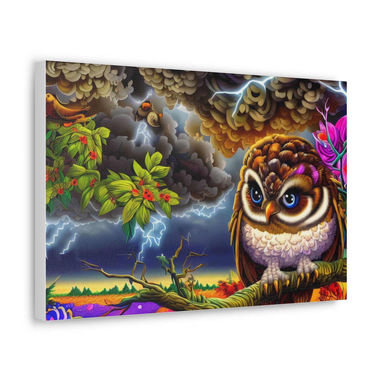 Louisiana Owl - Canvas Wall Art