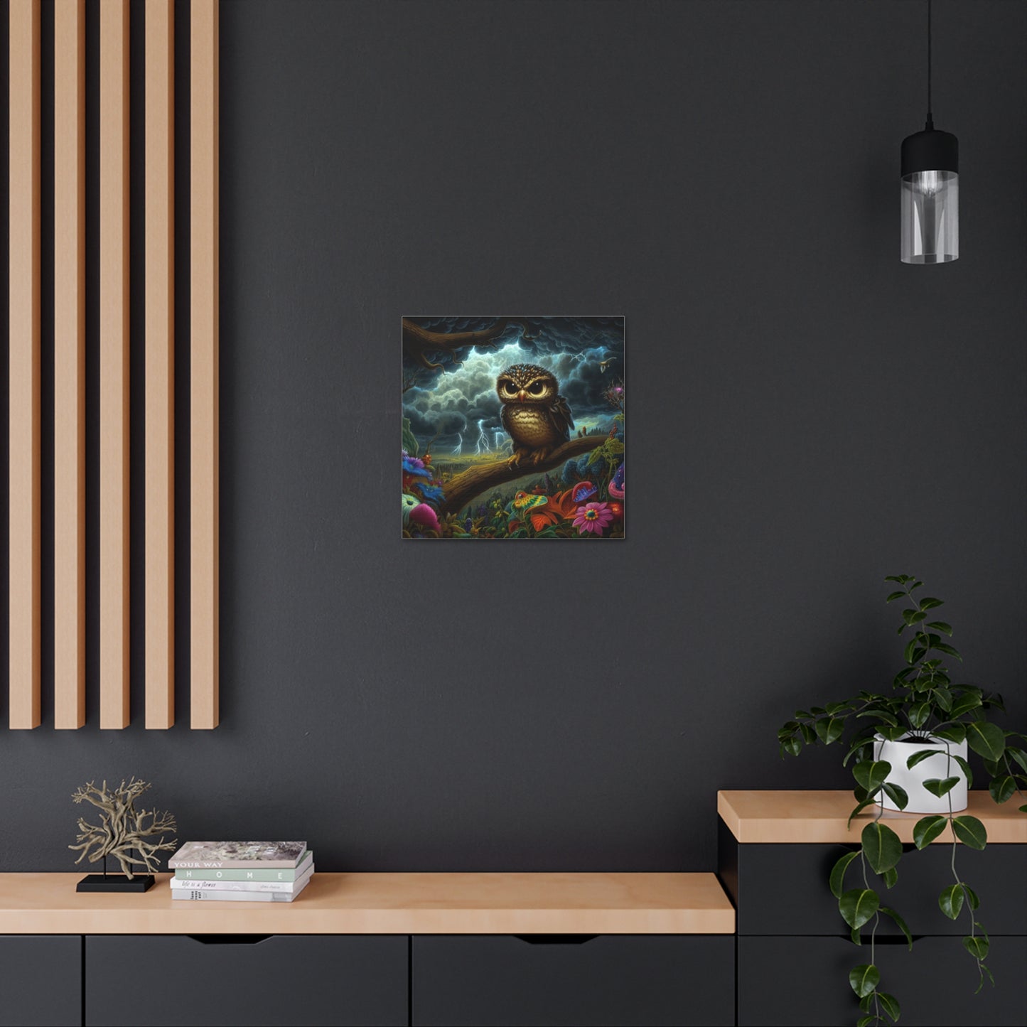 Arkansas Owl - Canvas Wall Art