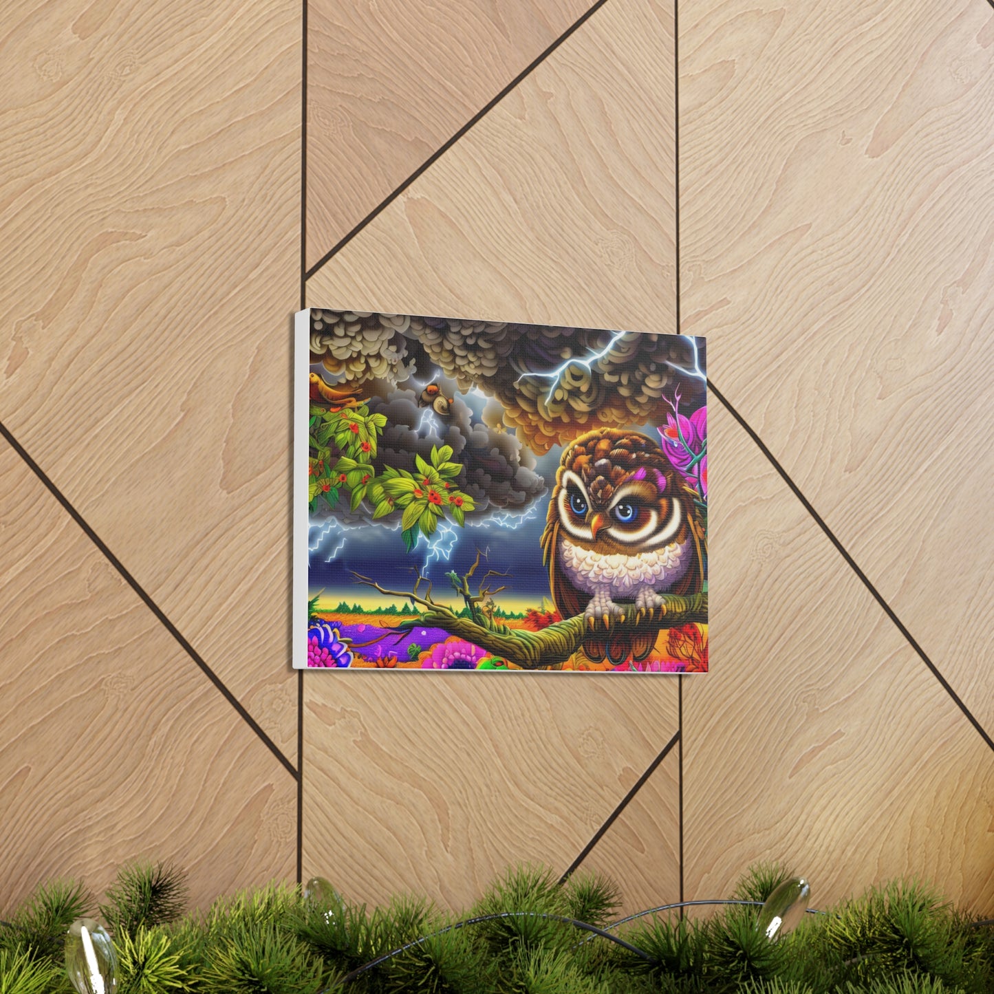 Louisiana Owl - Canvas Wall Art