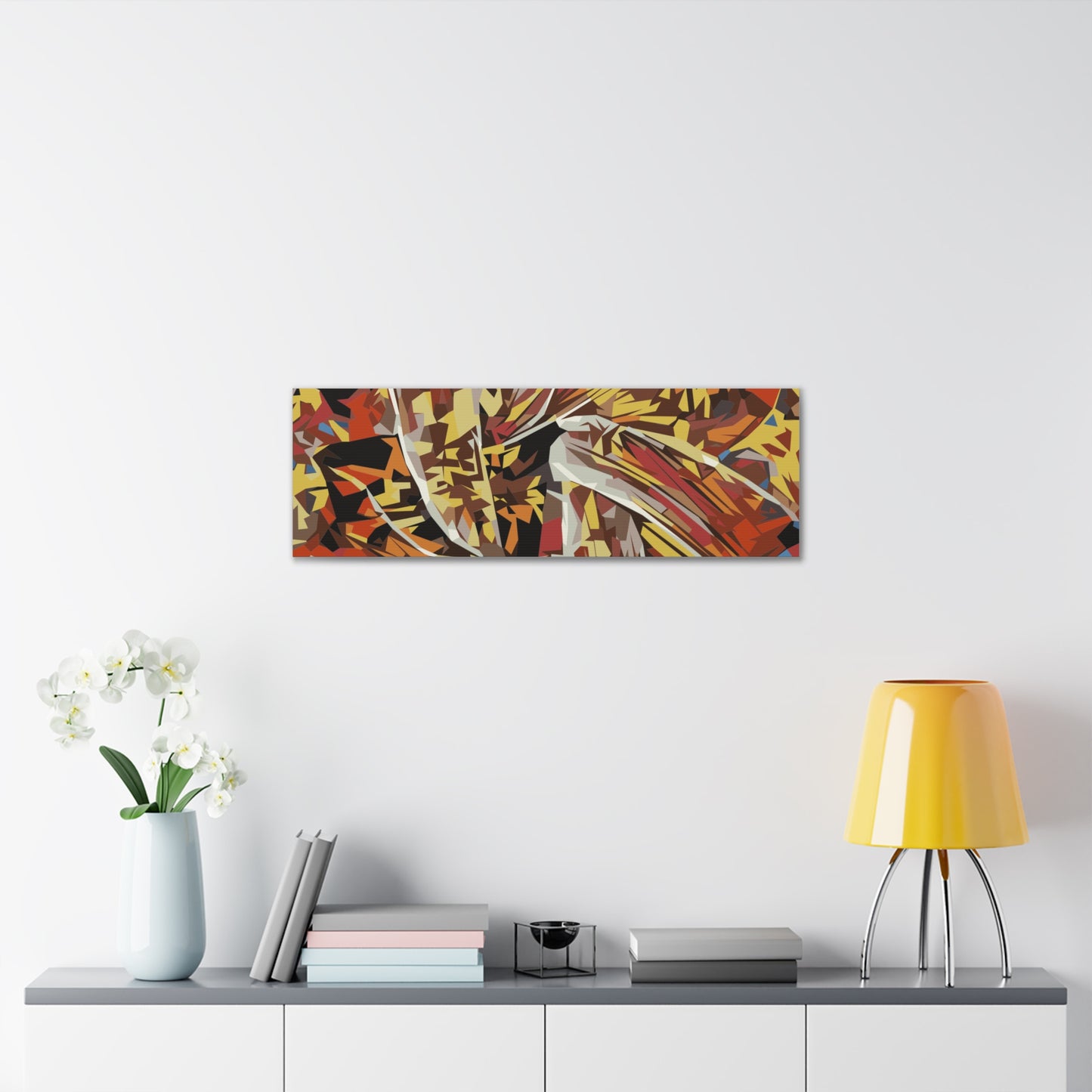 Abstract Floral Fiesta Canvas Gallery Wraps