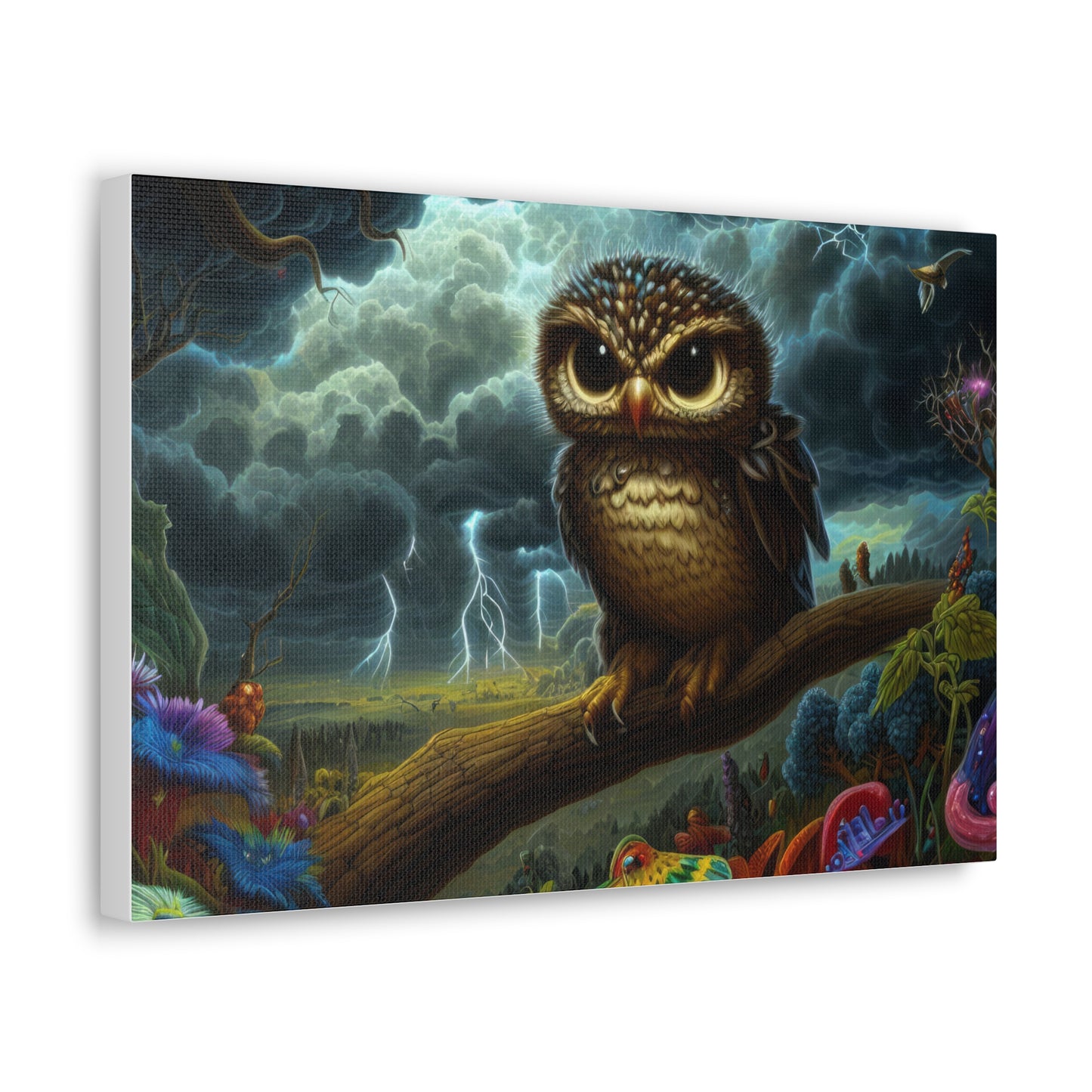 Arkansas Owl - Canvas Wall Art