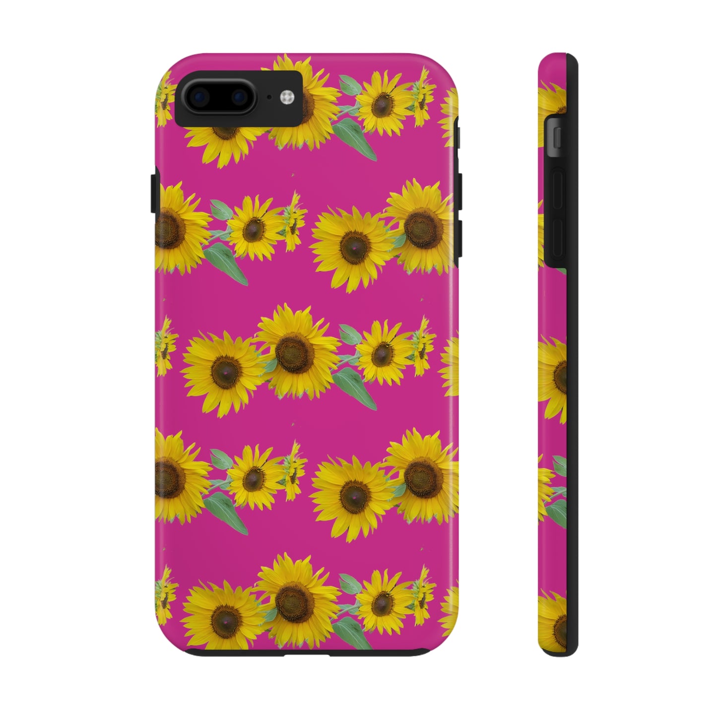 Sunflower Cluster Pink Tough Phone Case