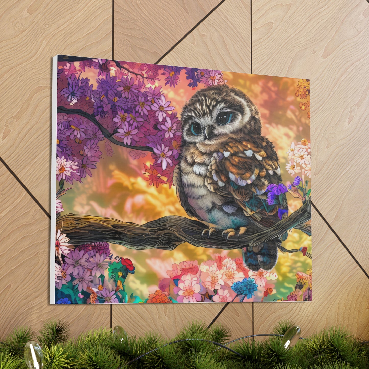 California Owl  - Canvas Wall Art