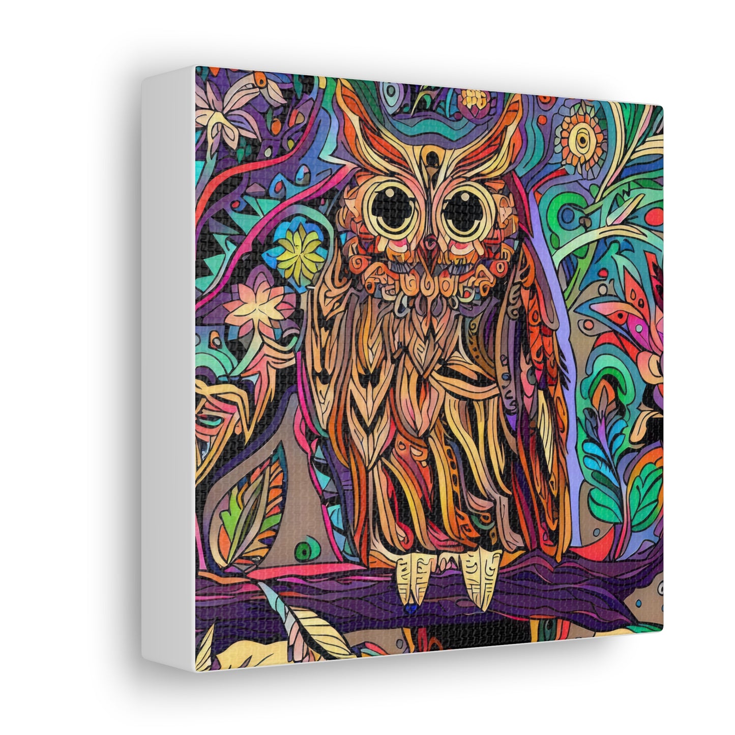 Nevada Owl  - Canvas Wall Art