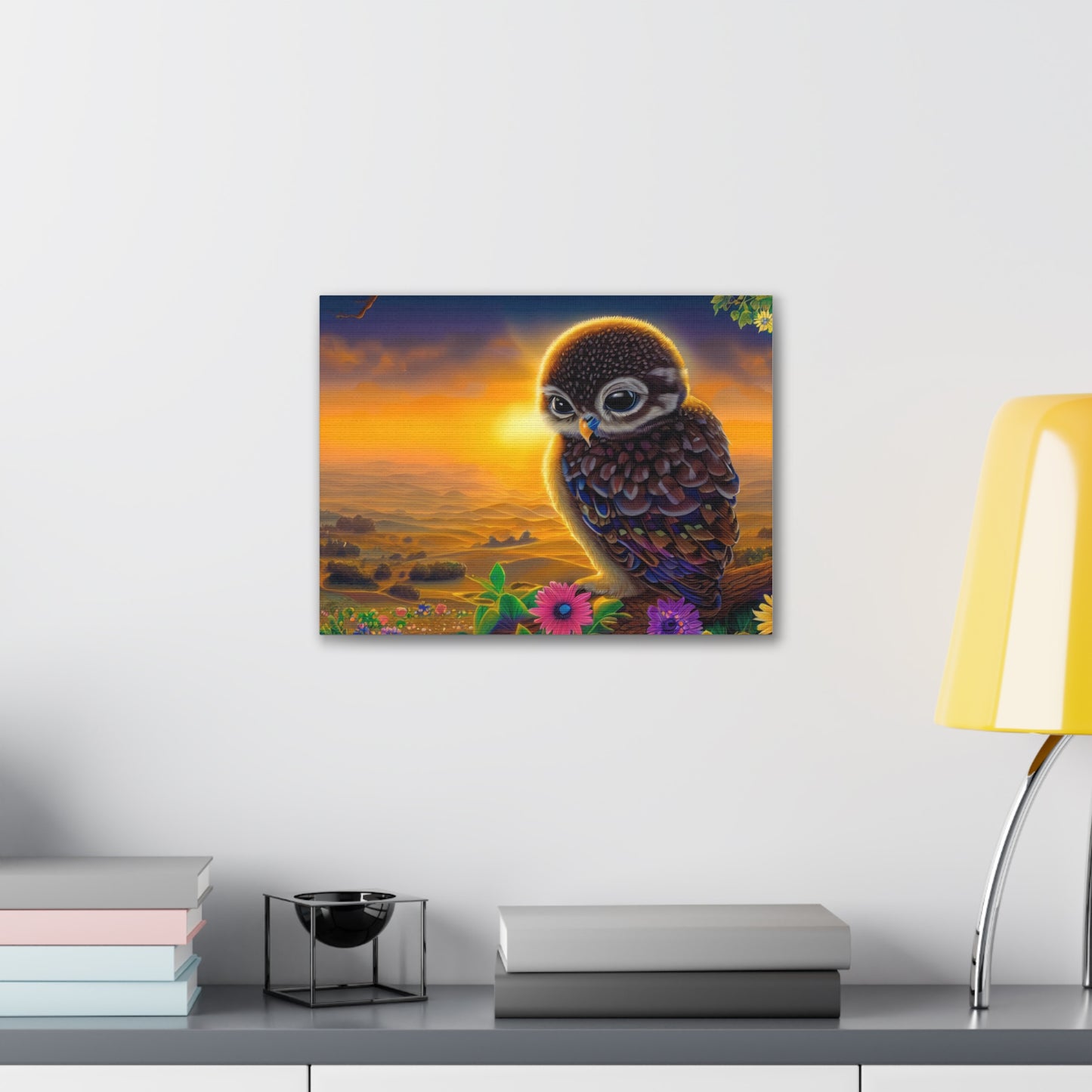 Ohio Owl - Canvas Wall Art