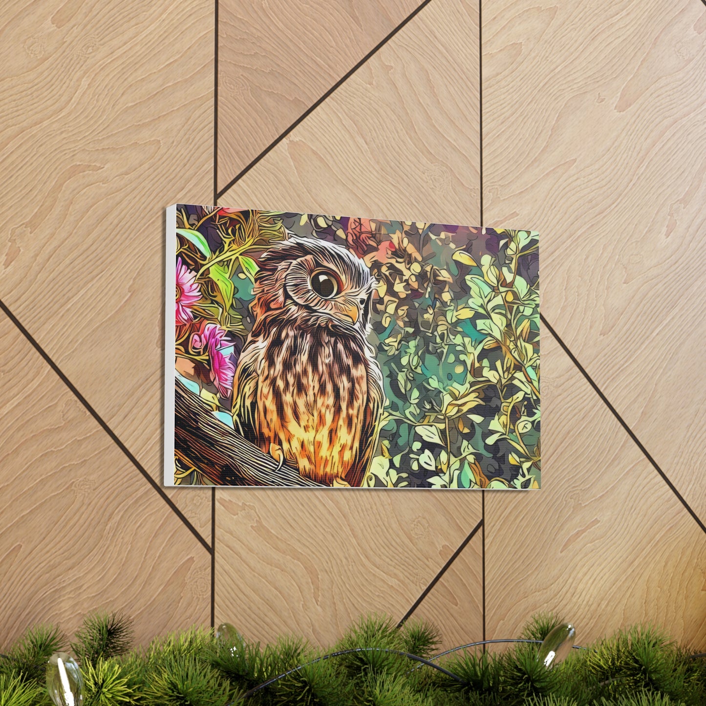 Idaho Owl - Canvas Wall Art