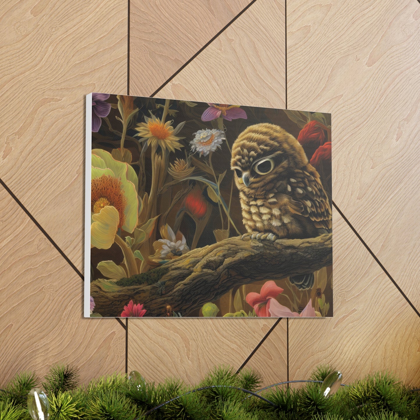 Maine Owl - Canvas Wall Art