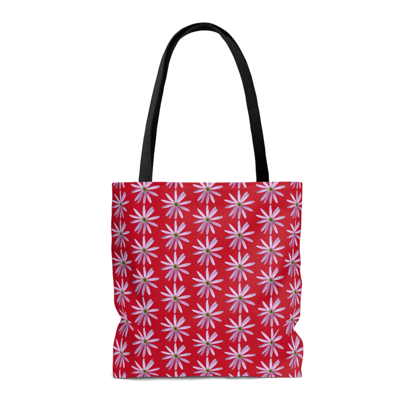 Aster Red Tote Bag