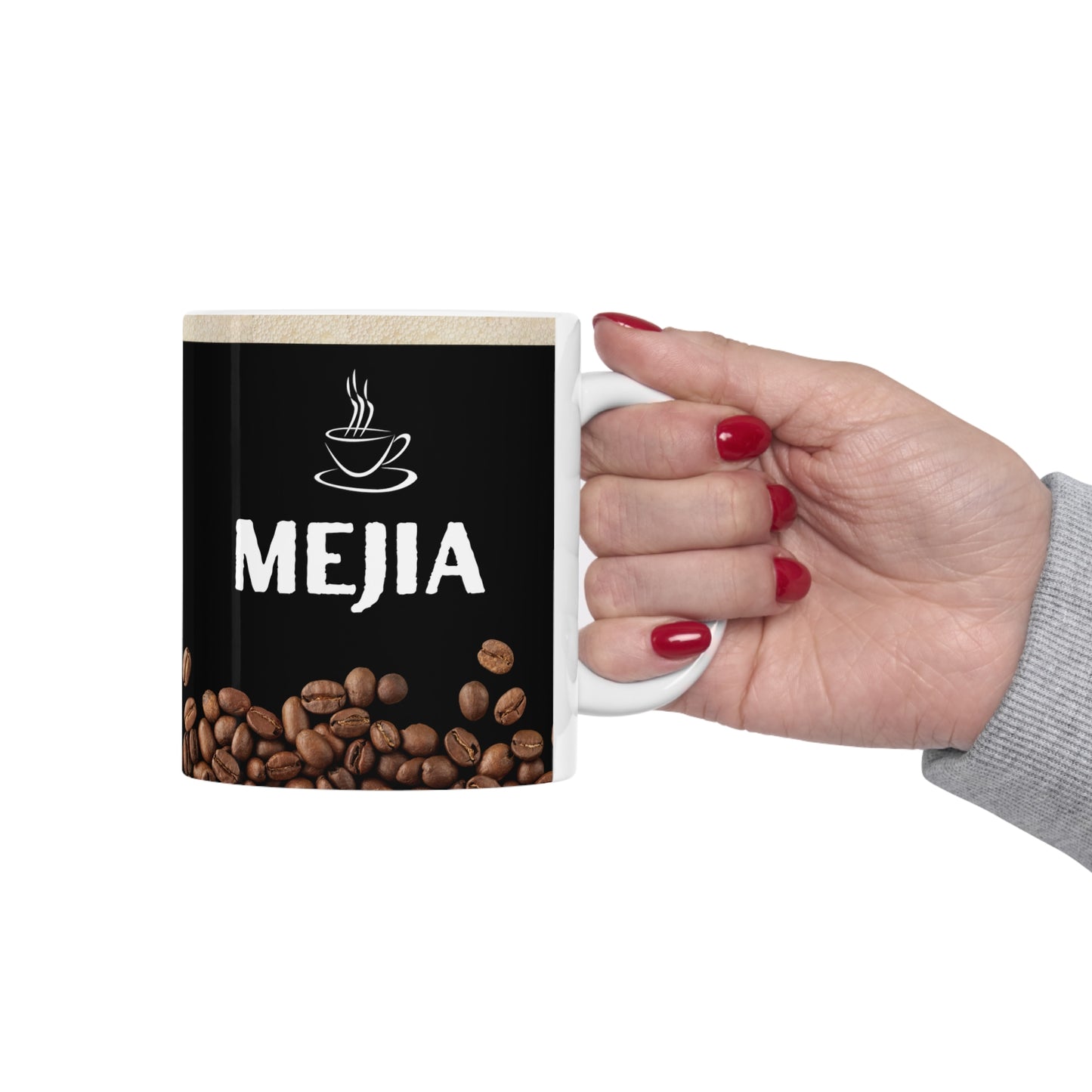 Mejia Name Coffee Mug 11oz B