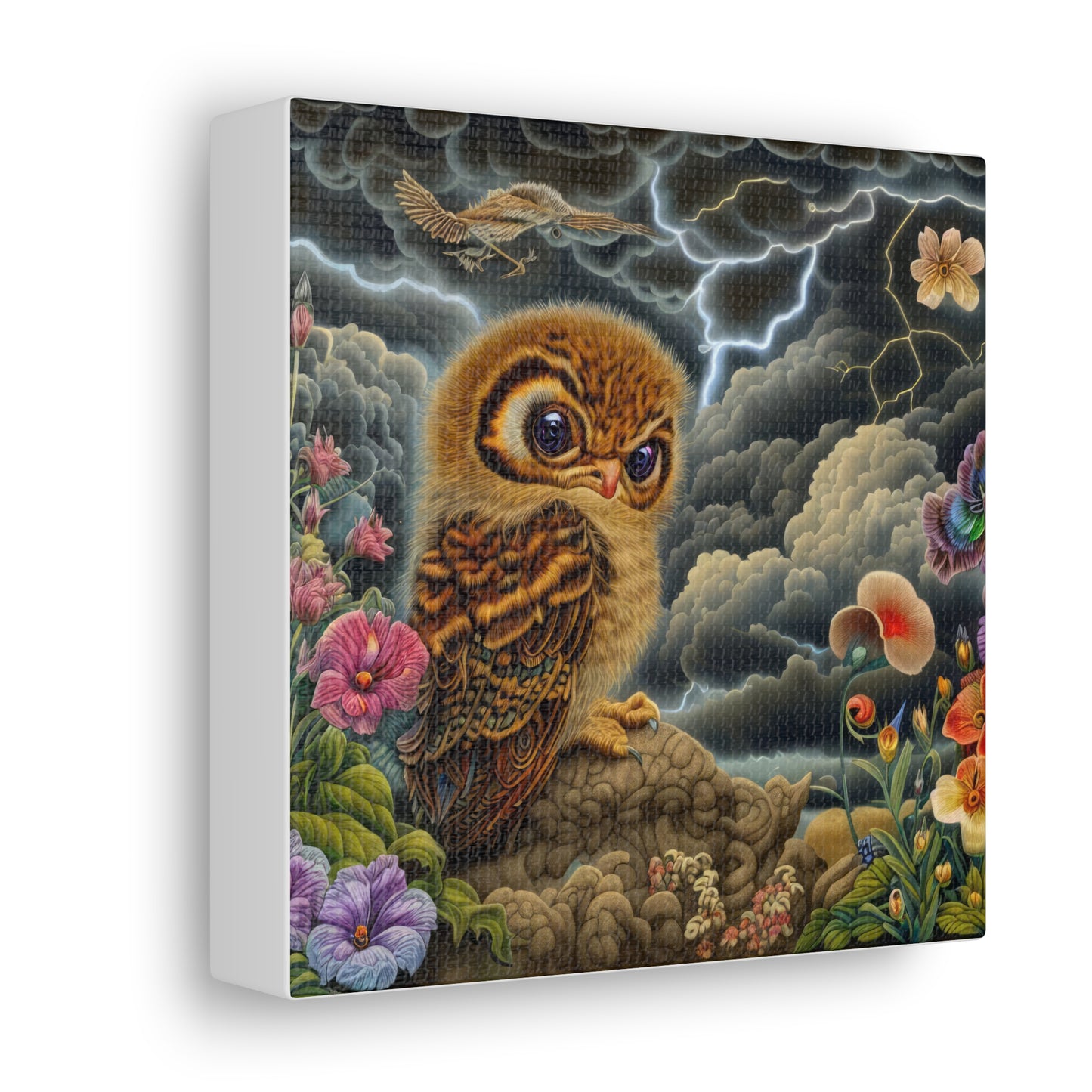 Achilles Owl - Canvas Wall Art