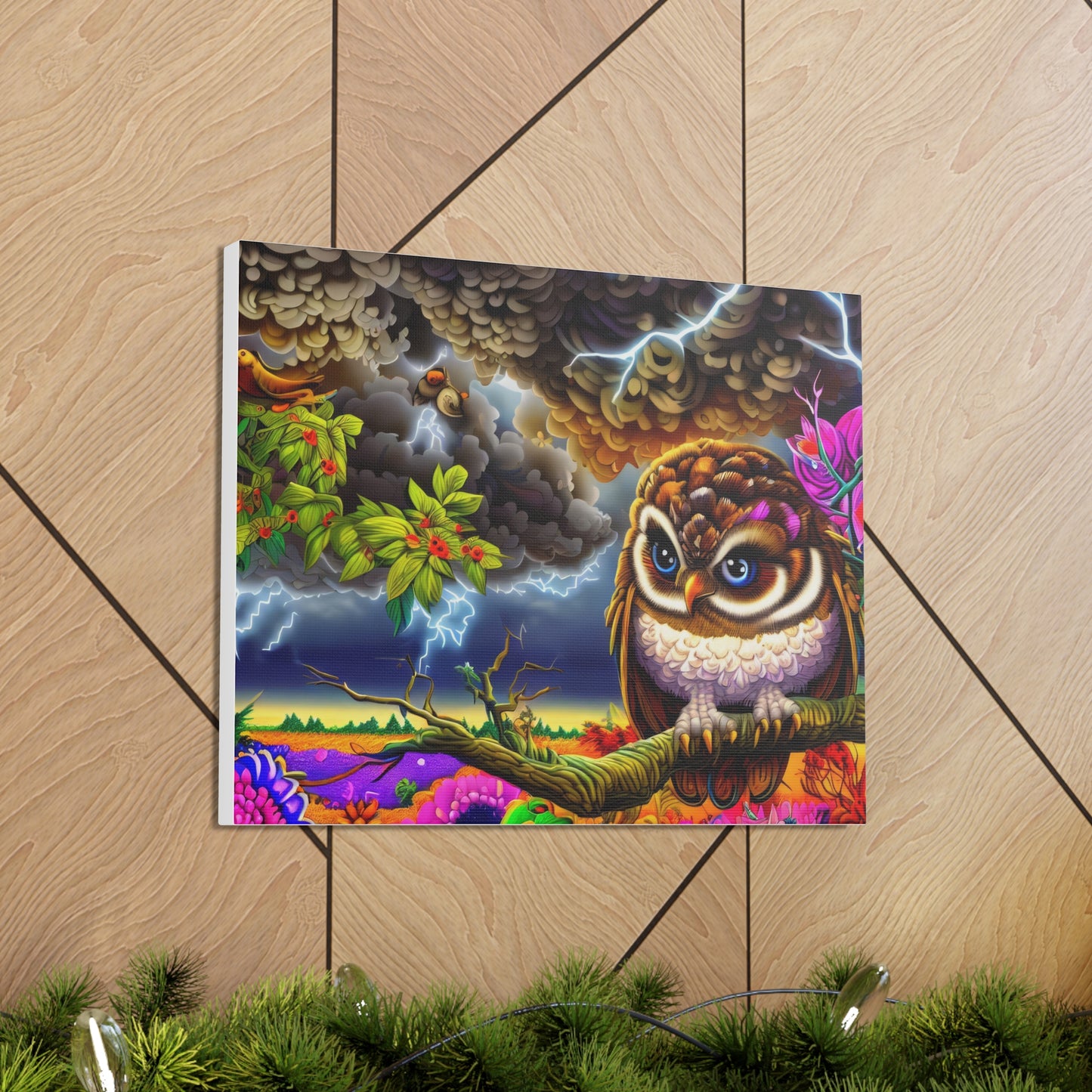 Louisiana Owl - Canvas Wall Art