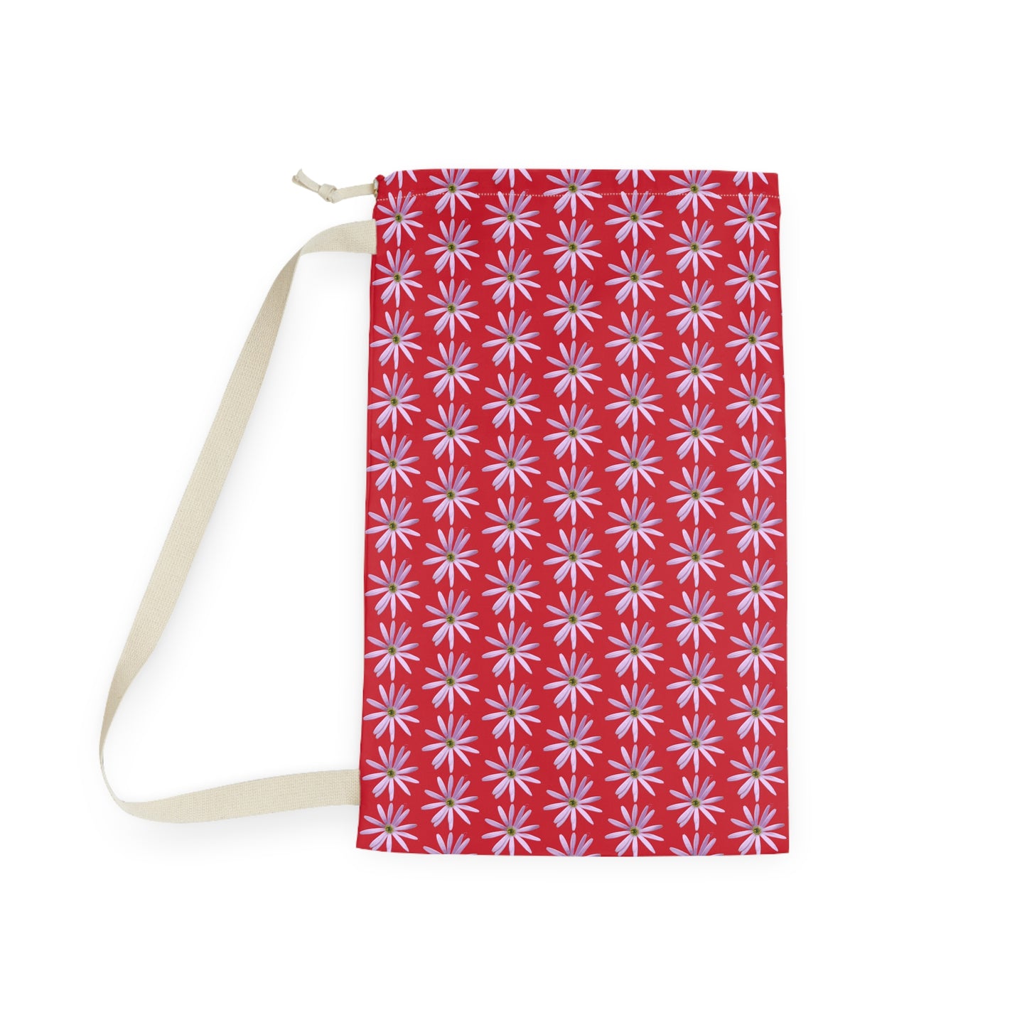 Aster Red Laundry Bag