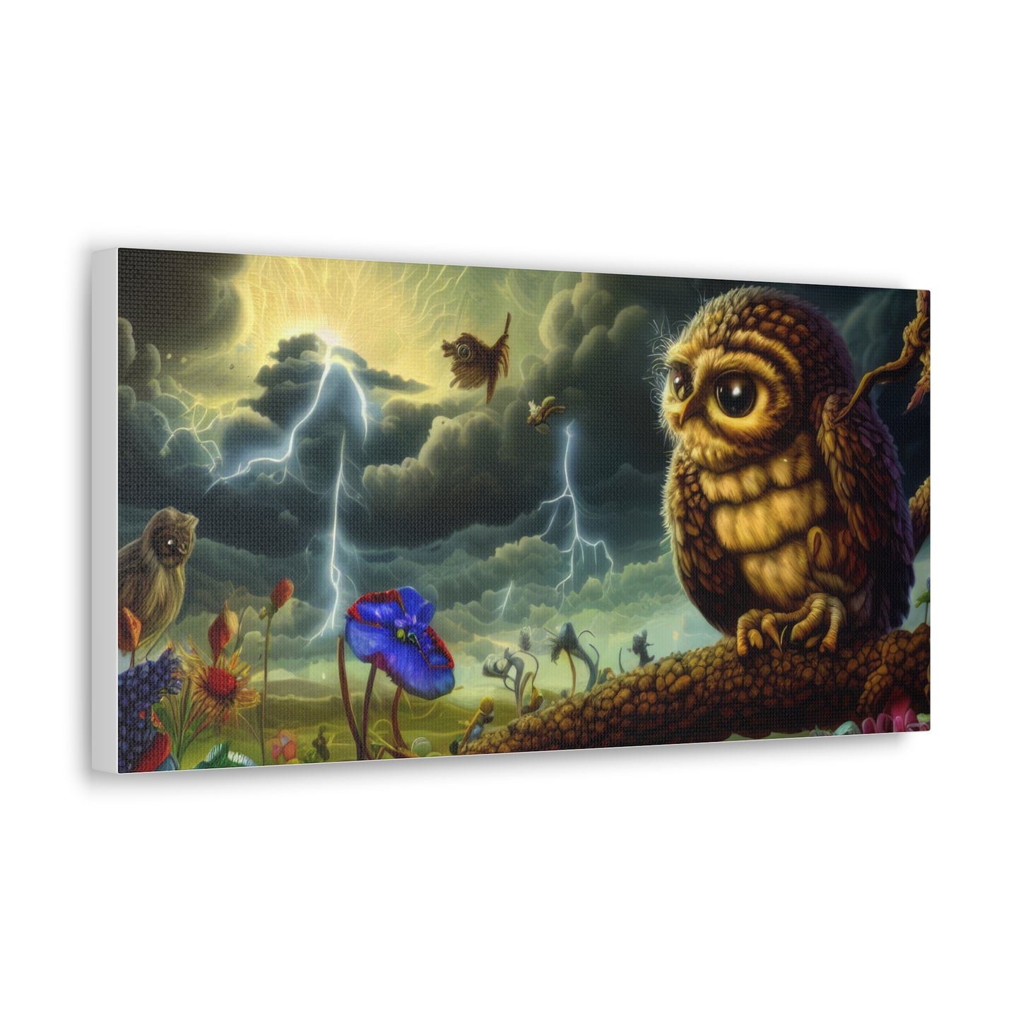 Vermont Owl - Canvas Wall Art