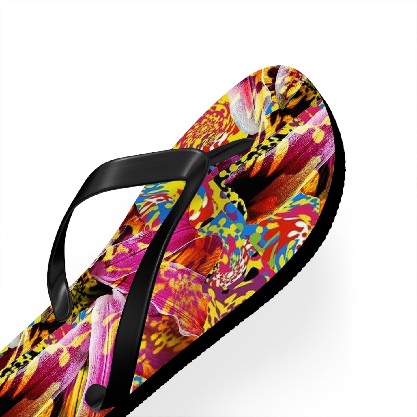 Floral Fiesta Flip Flops