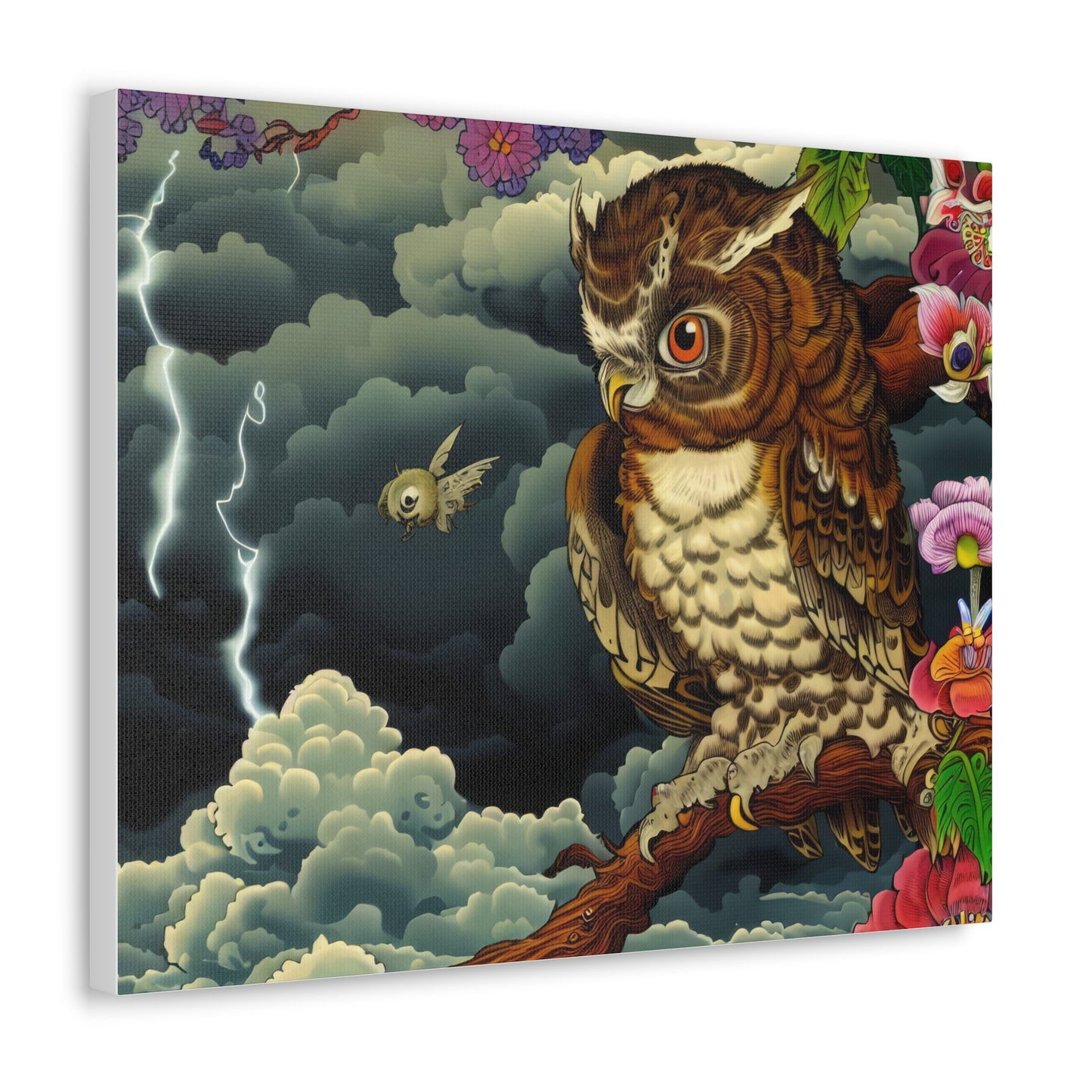 South Carolina Owl - Canvas Wall Art