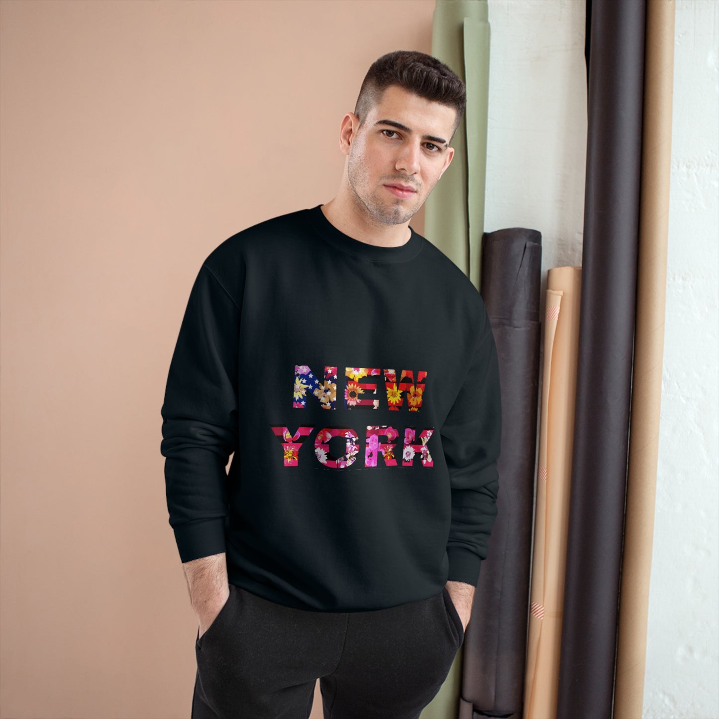 New York Floral Champion Sweatshirt