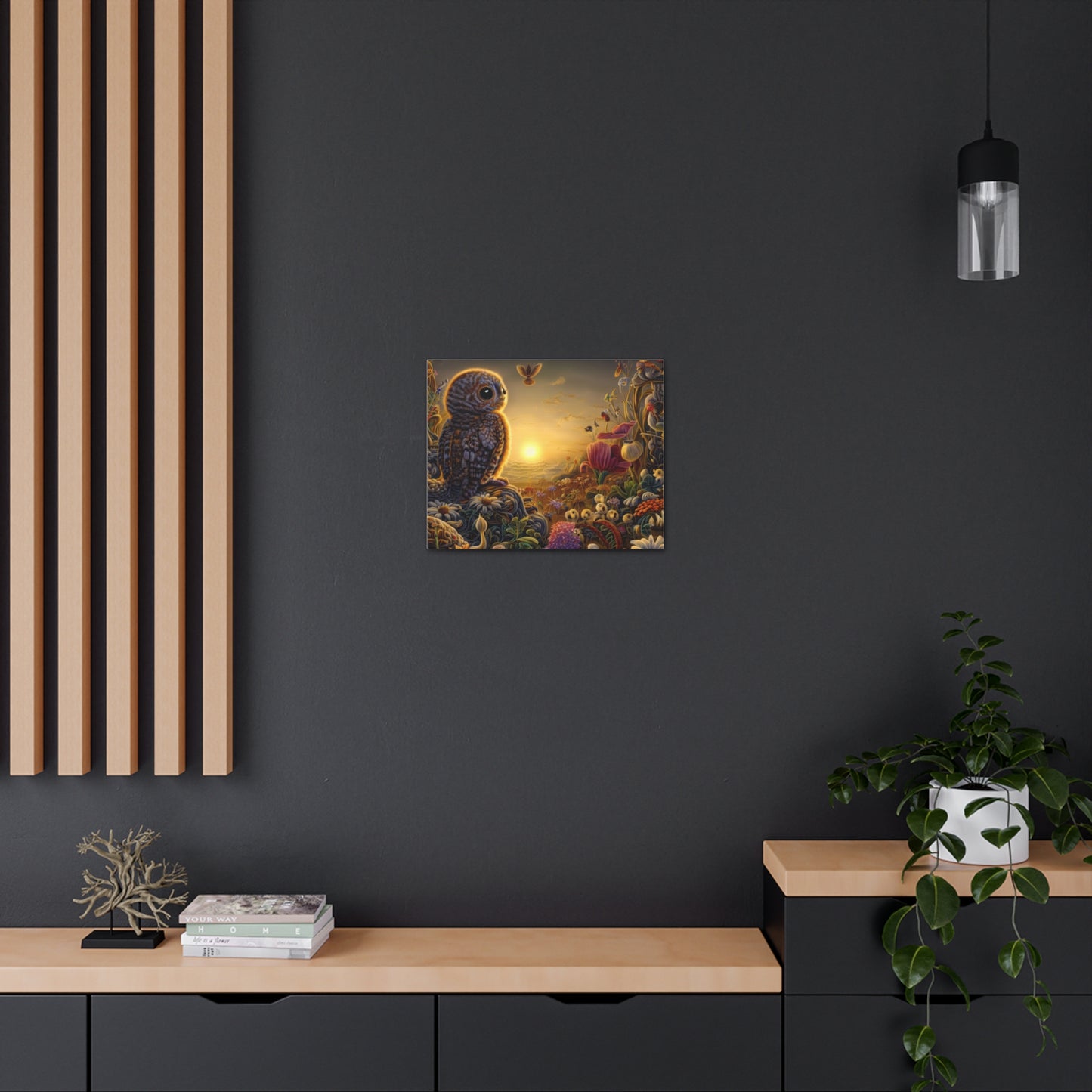 Ajax Owl - Canvas Wall Art