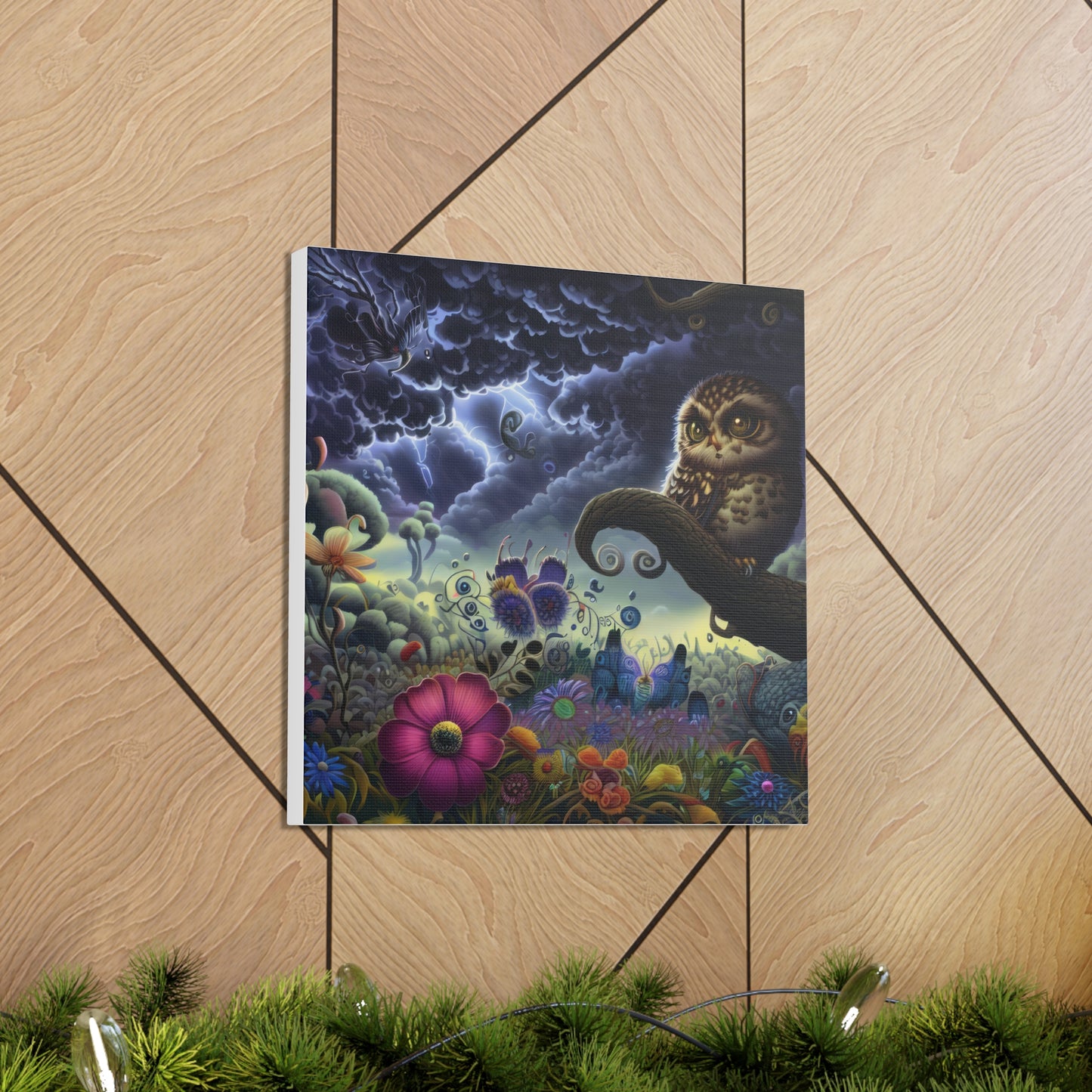 Adonis Owl - Canvas Wall Art