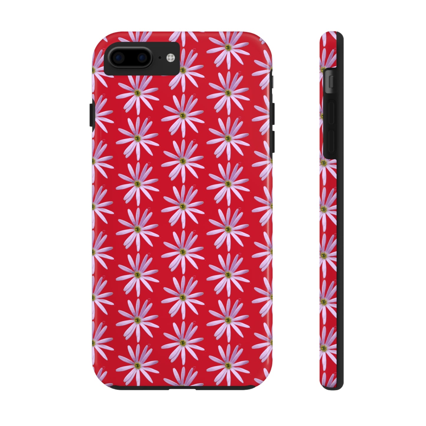 Aster Red Tough Phone Case