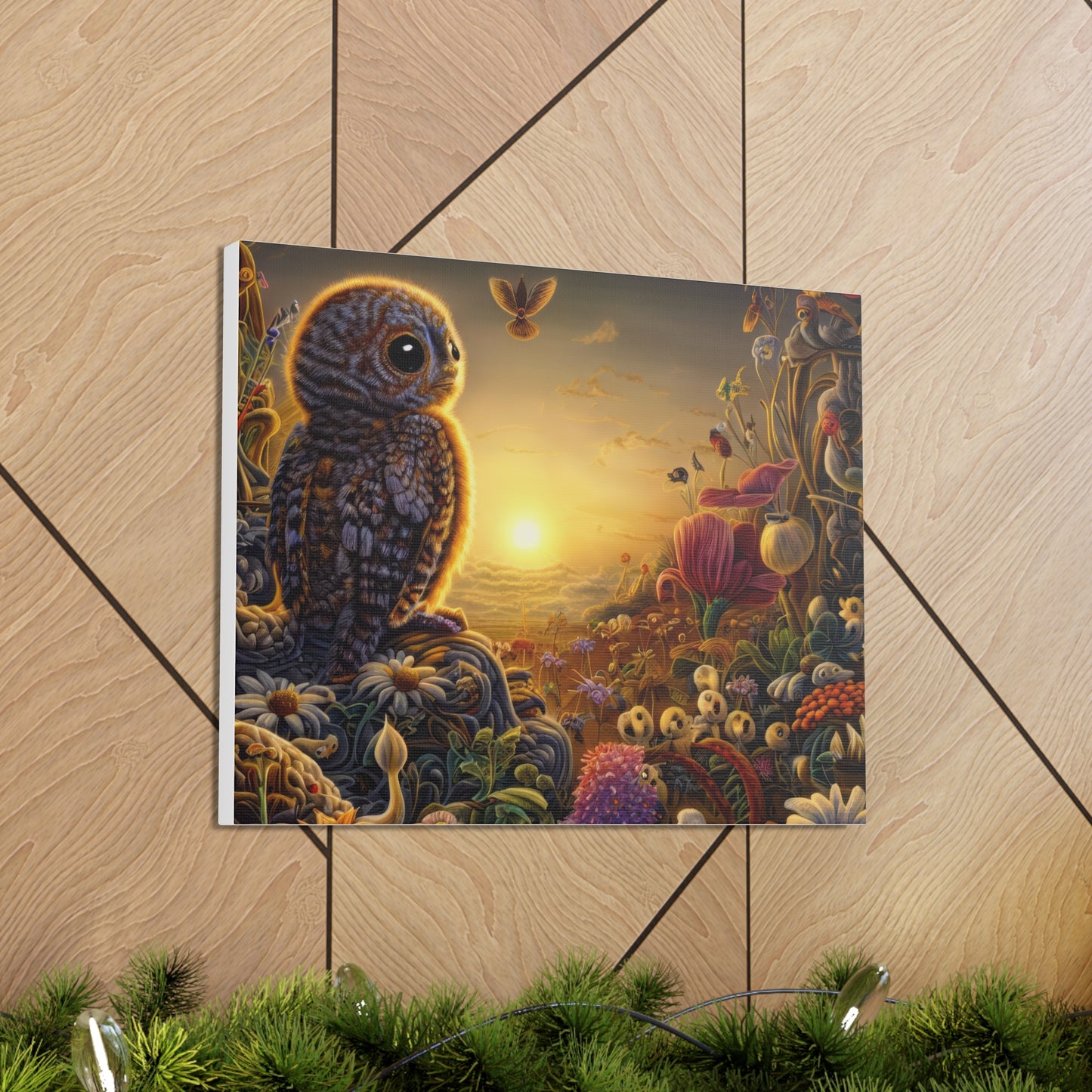 Ajax Owl - Canvas Wall Art