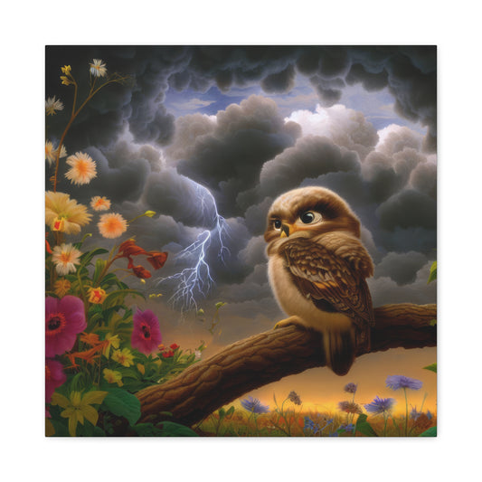 Maryland Owl - Canvas Wall Art