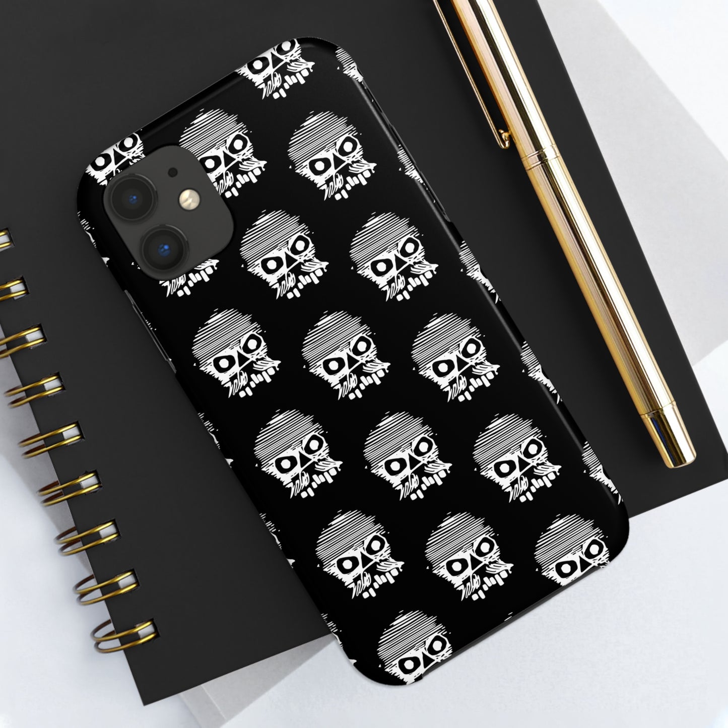 Skull Black Tough Phone Case