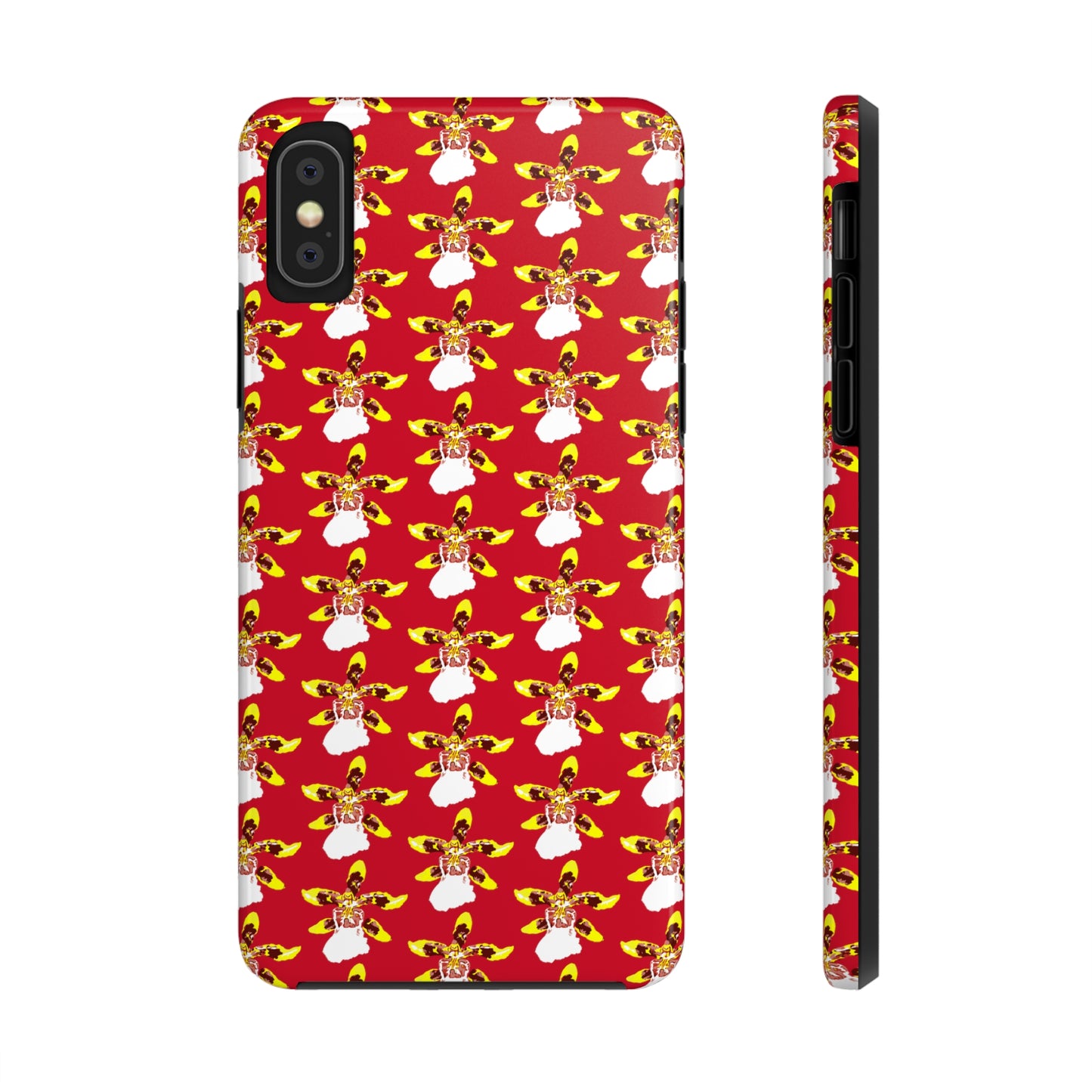 Tiger Orchid Red Tough Phone Case