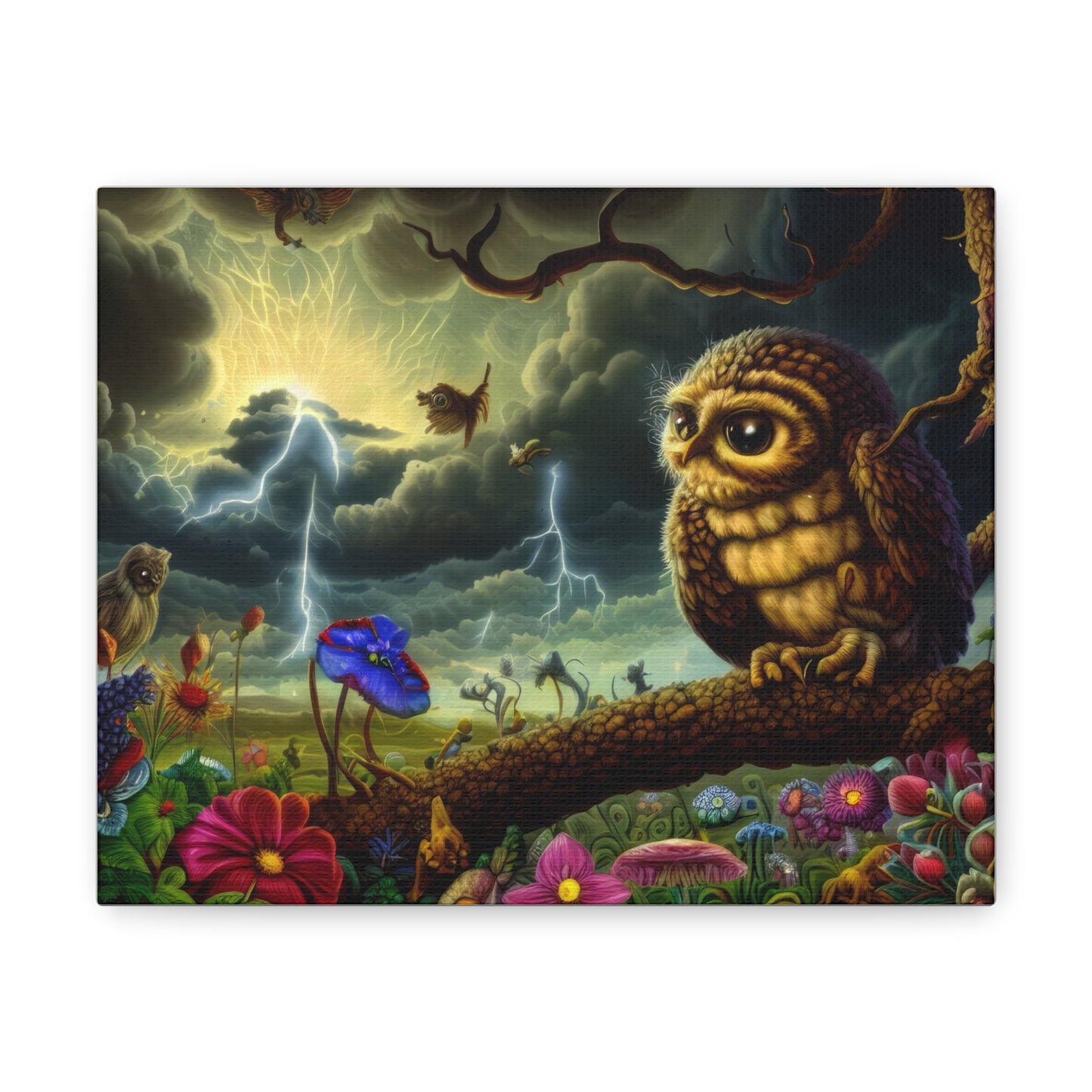 Vermont Owl - Canvas Wall Art