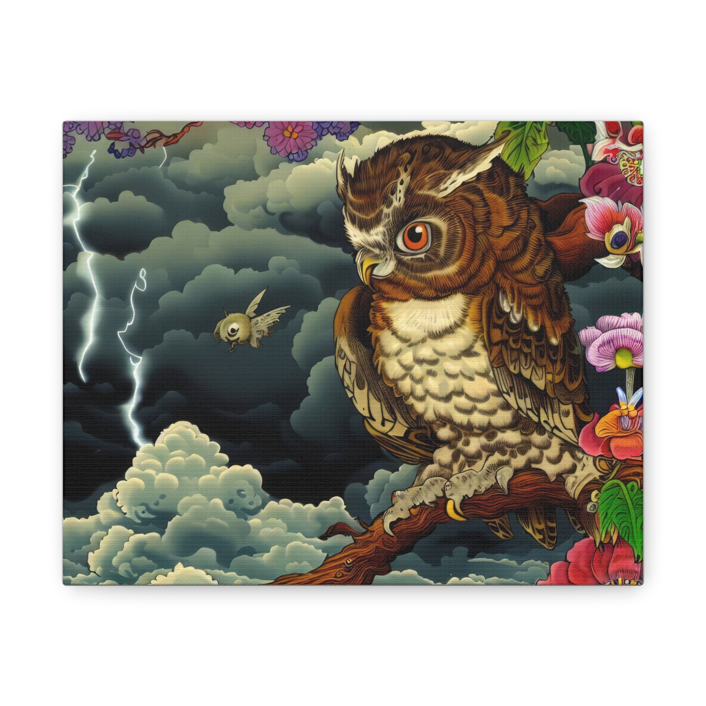 South Carolina Owl - Canvas Wall Art