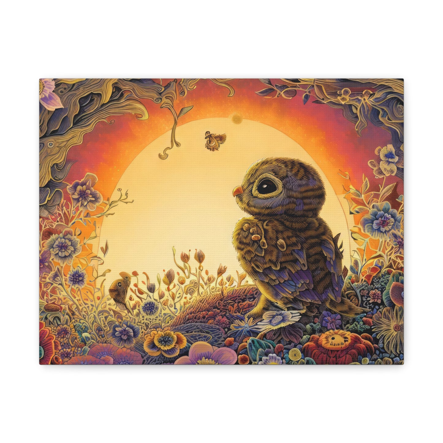 New York Owl - Canvas Wall Art