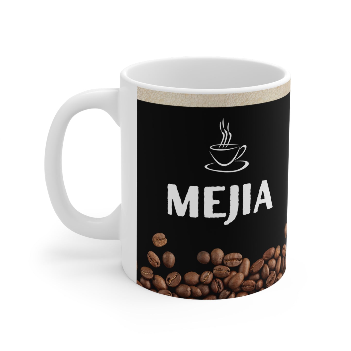 Mejia Name Coffee Mug 11oz B