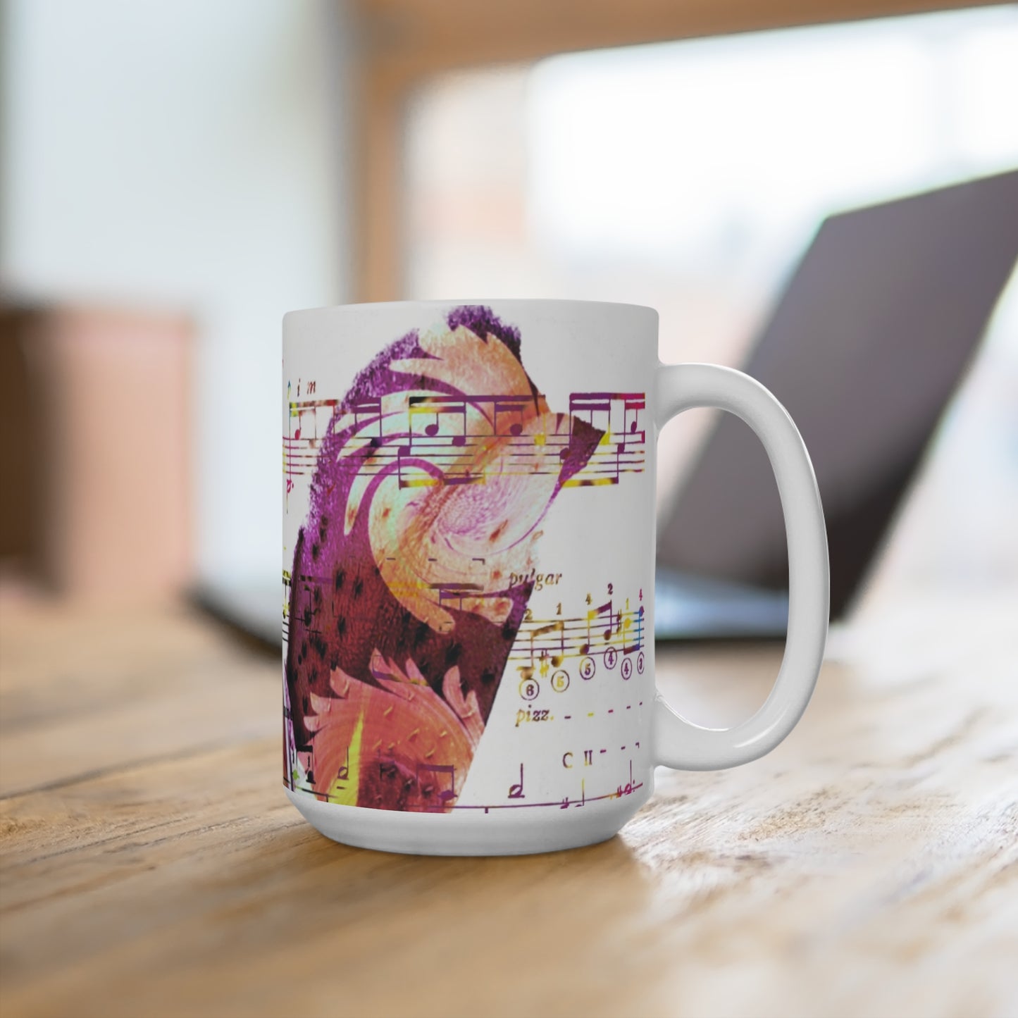 Melodic Lily Large Mug 15oz