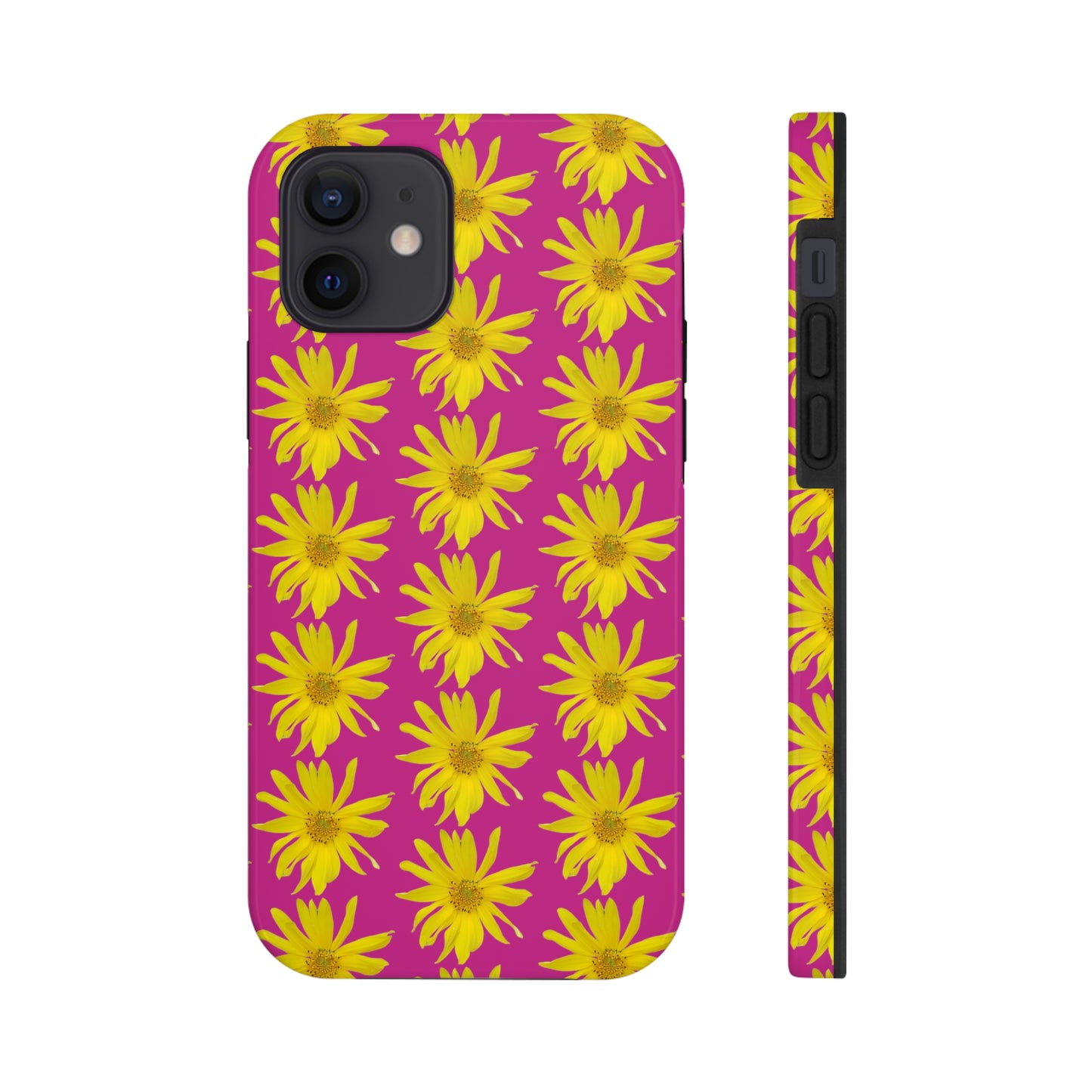 Wild Sunflower Pink Tough Phone Case