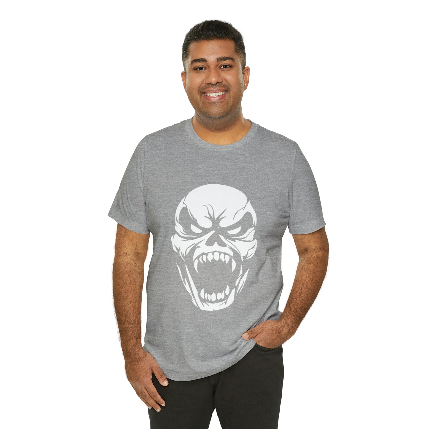 Wild Skull  Unisex Jersey Short Sleeve Tee