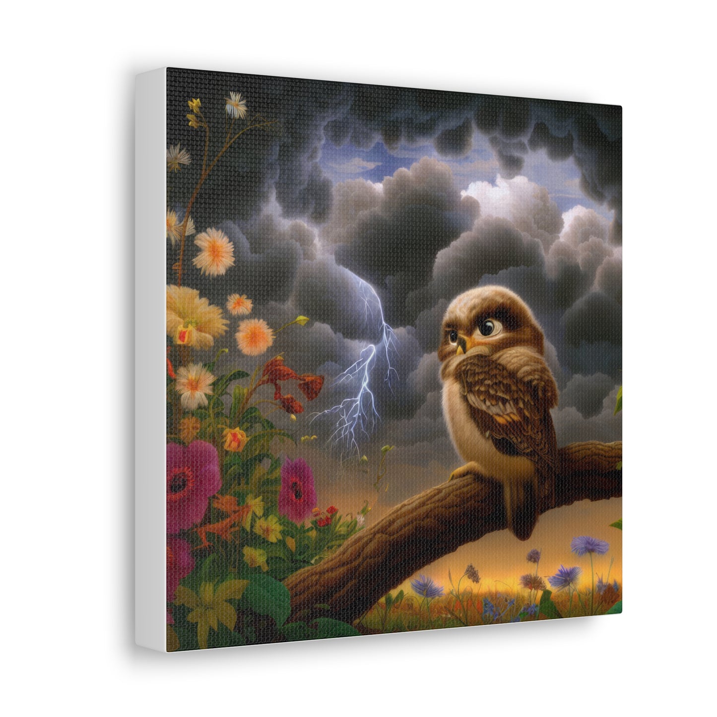 Maryland Owl - Canvas Wall Art