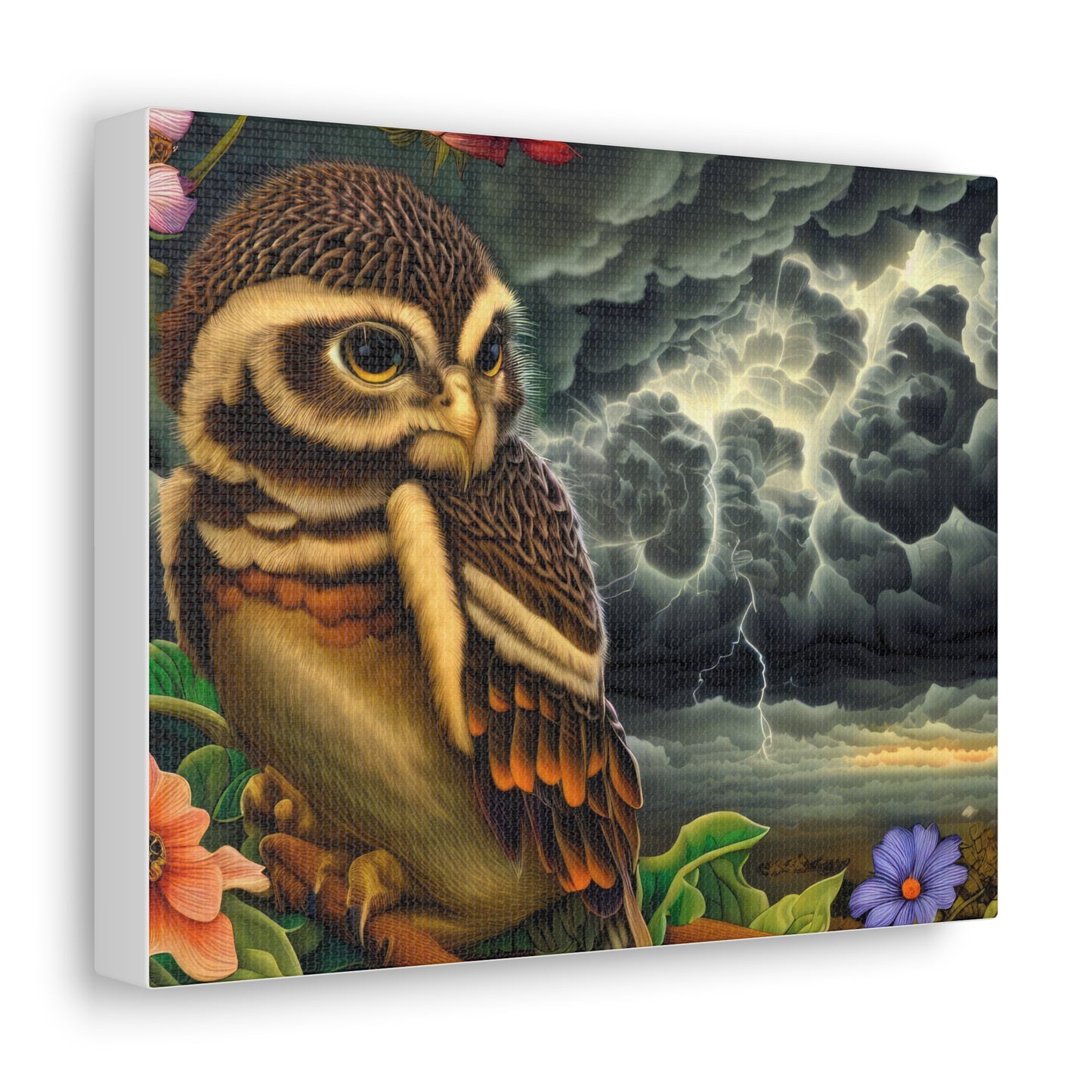 Aeolus Owl - Canvas Wall Art