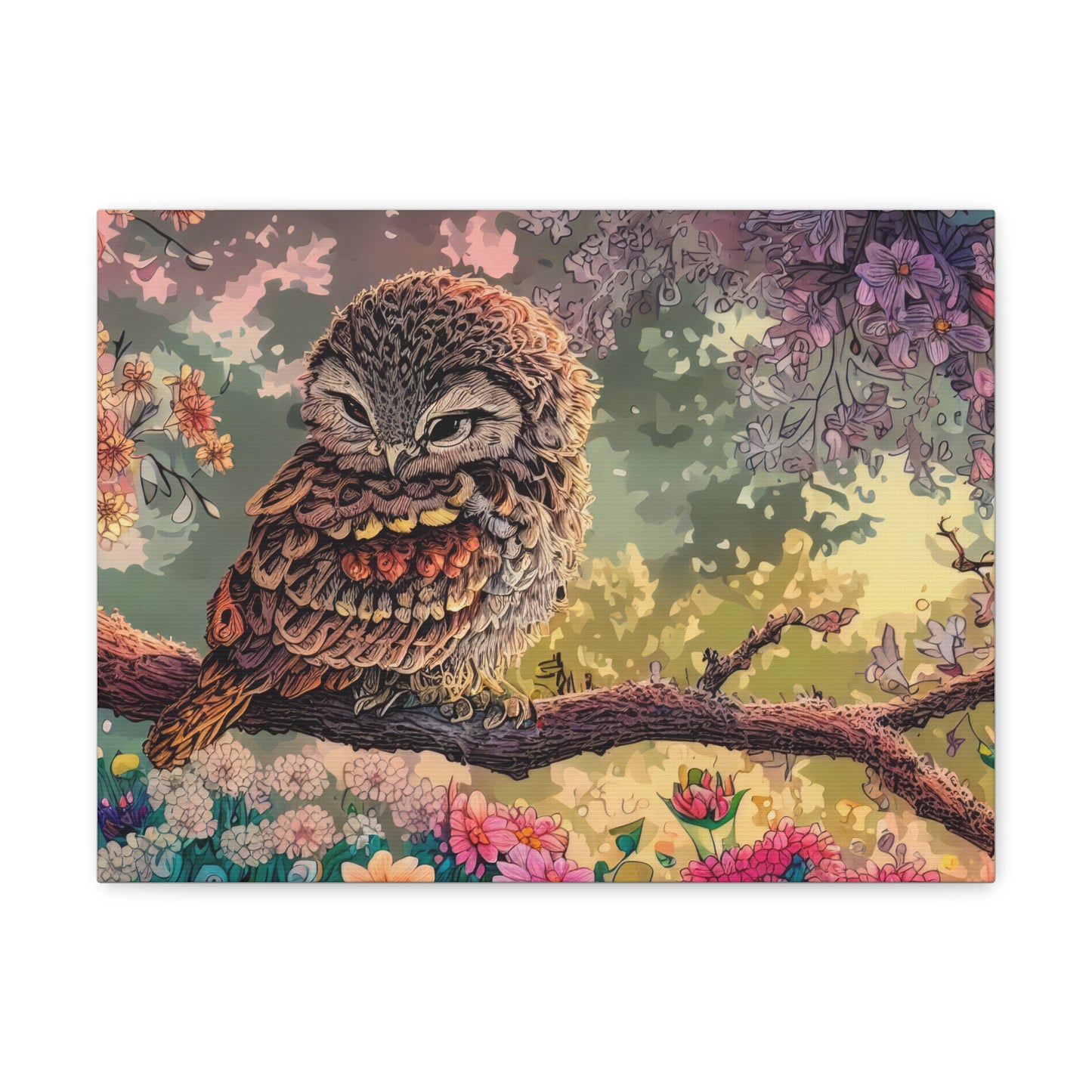 Oregon Owl - Canvas Wall Art