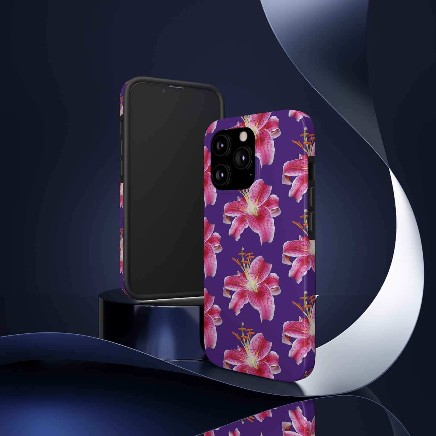 Stargazer Lily Purple Tough Phone Case