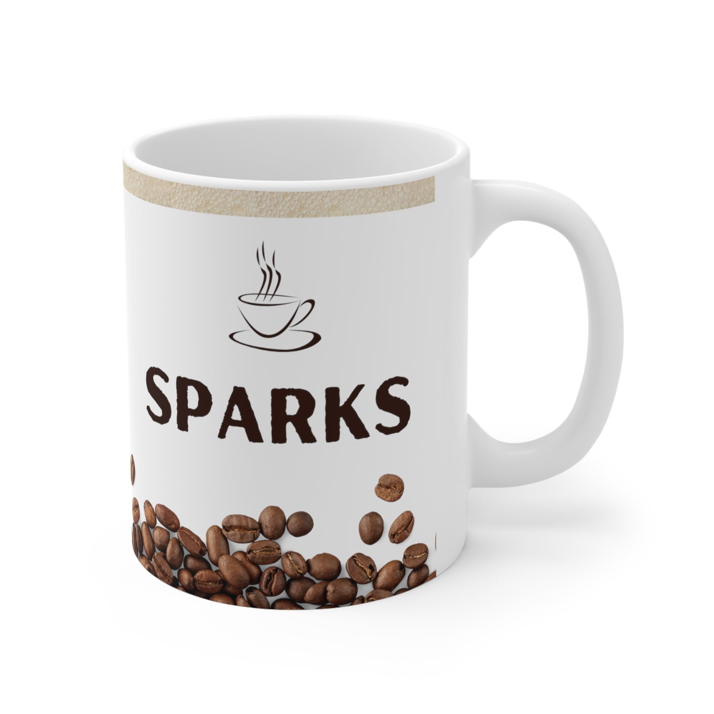 Sparks Name Coffee Mug 11oz W