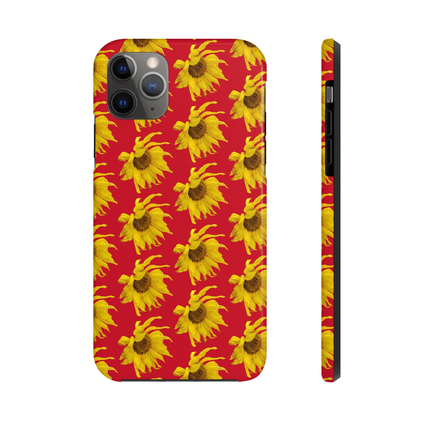 Fall Sunflower Red Tough Phone Case