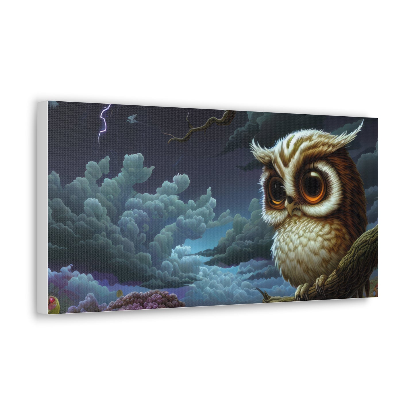 Iowa Owl  - Canvas Wall Art