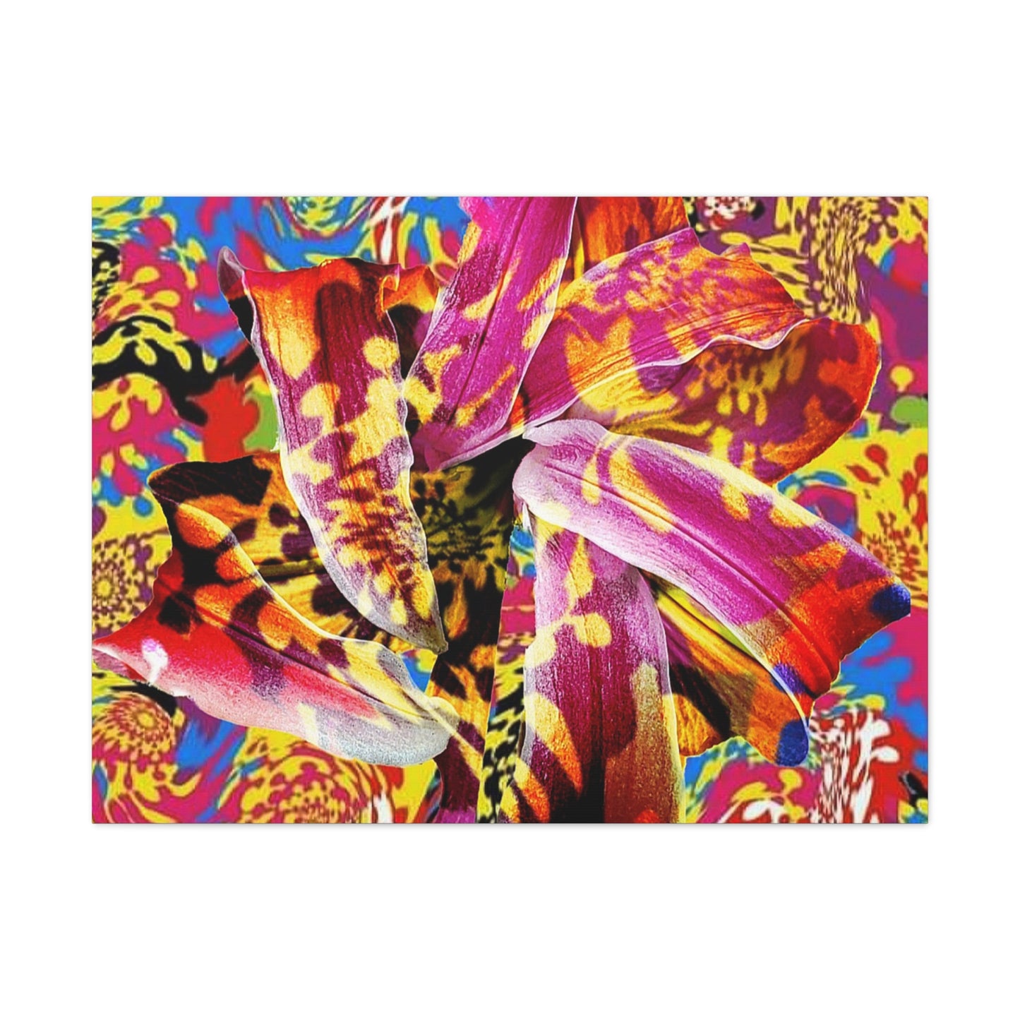 Floral Fiesta Canvas Gallery Wrap