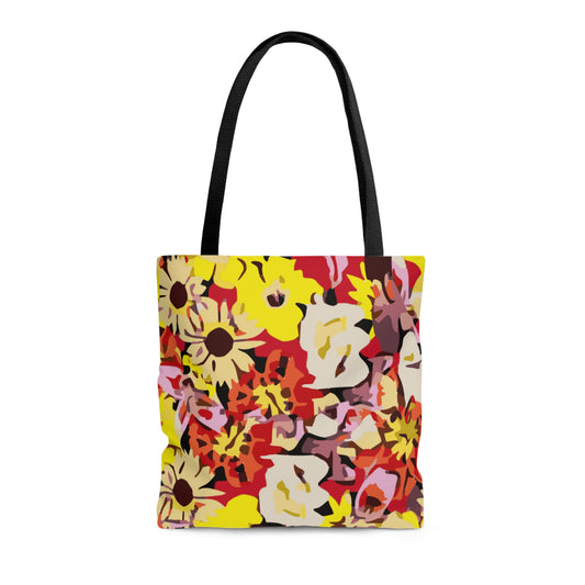 Floral Fusion Tote Bag